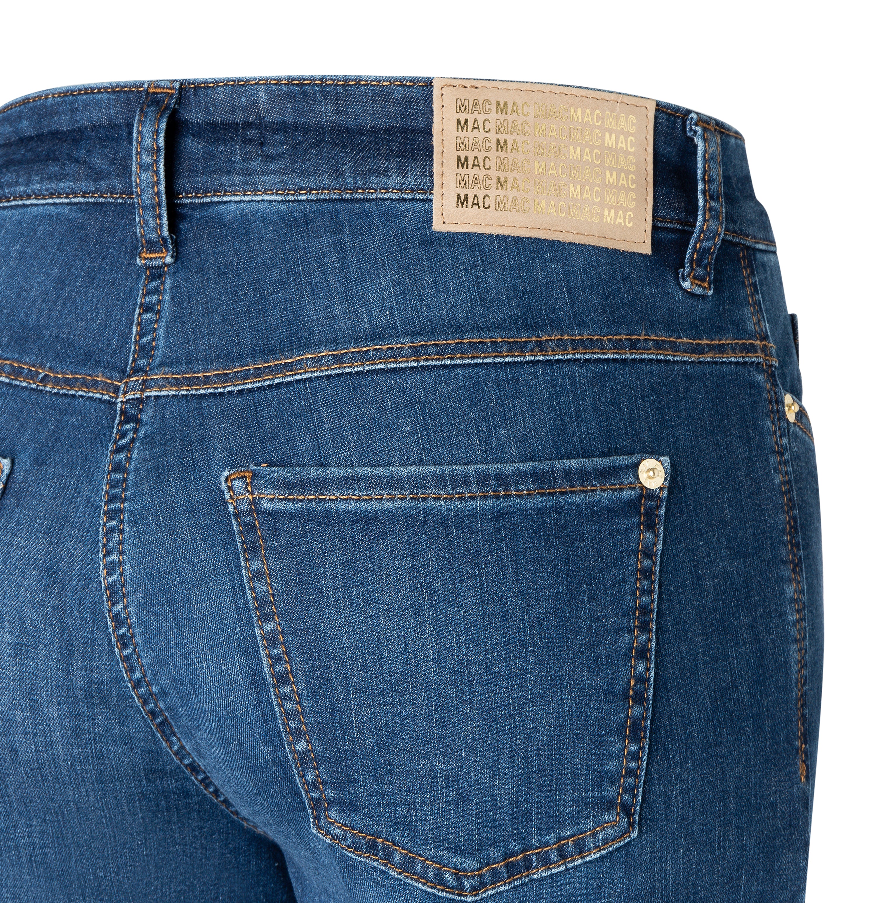 MAC Wide Leg Fashion Blue Washed