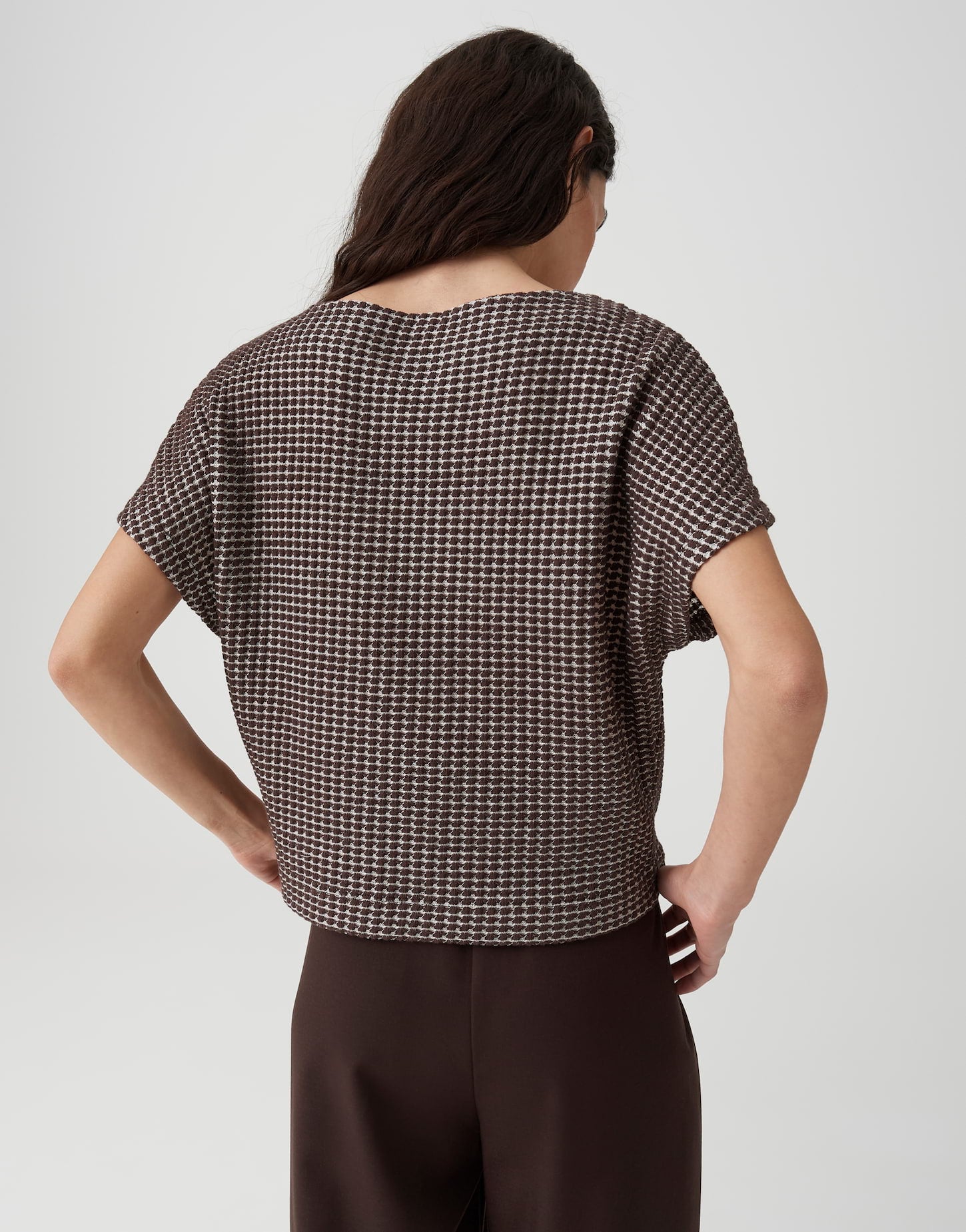 Strukturiertes Sweatshirt Gutina