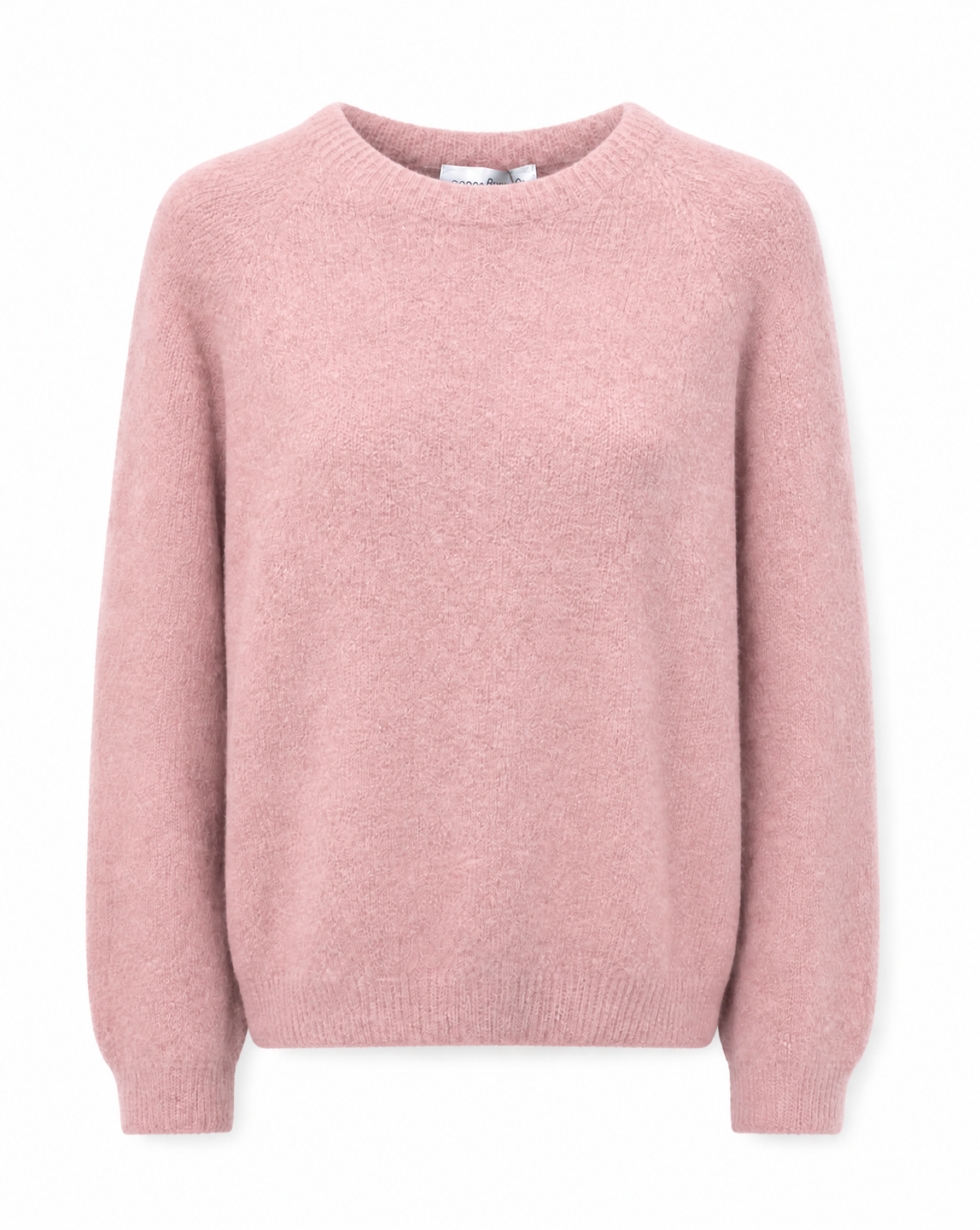 Strickpullover mit Rundhalsausschnitt