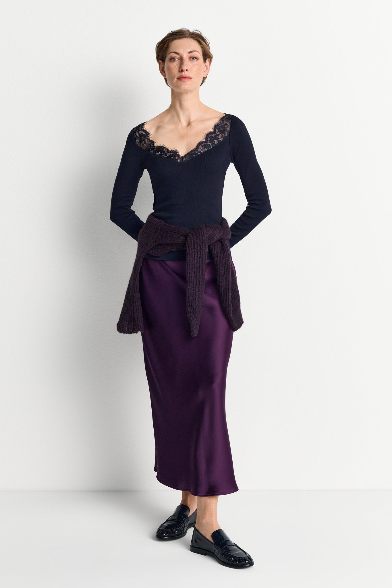 Longsleeve mit Spitze