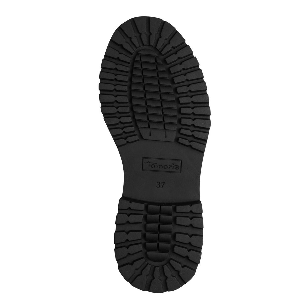 Lederschuh mit Prägung