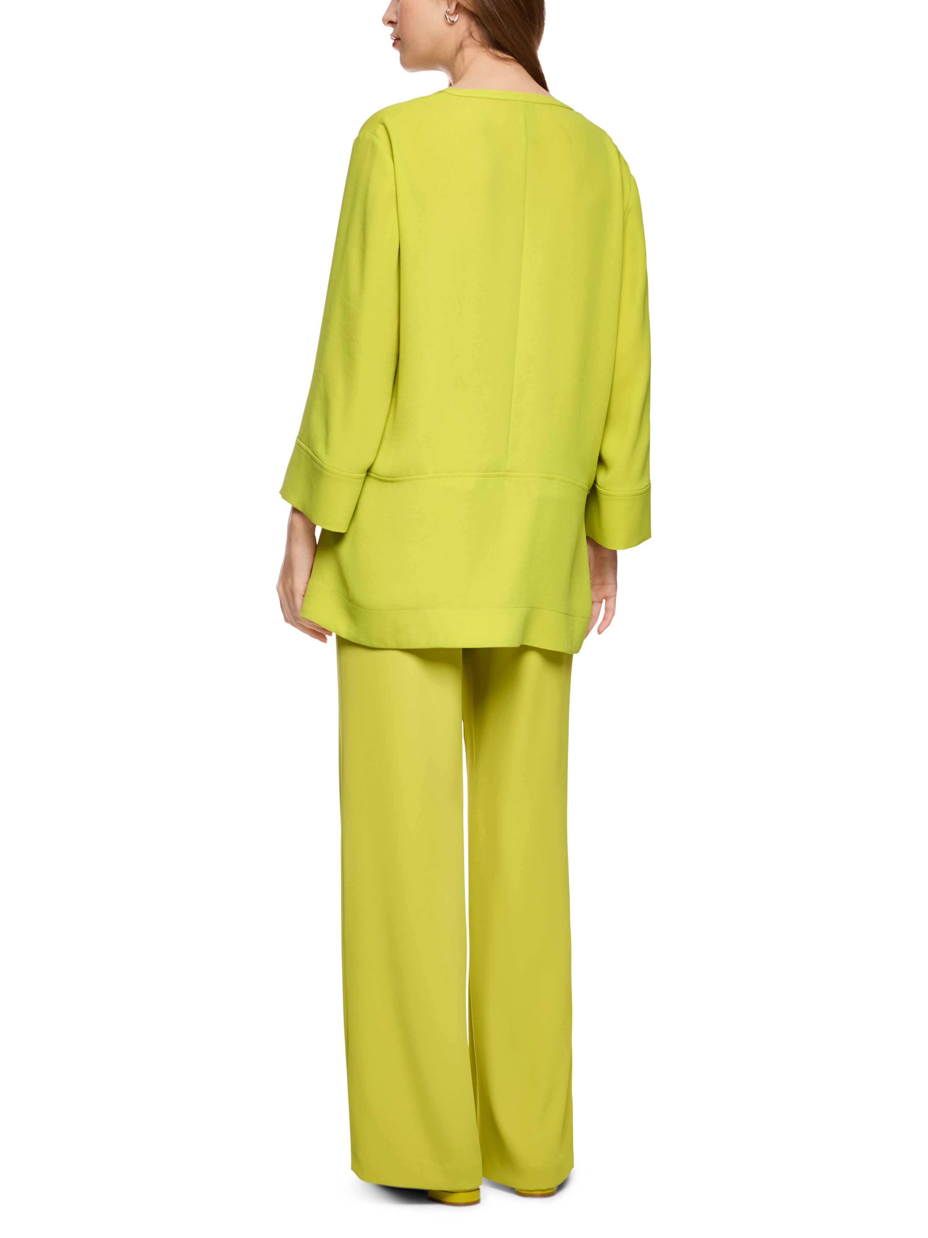 Tunika Bluse mit V-Ausschnitt