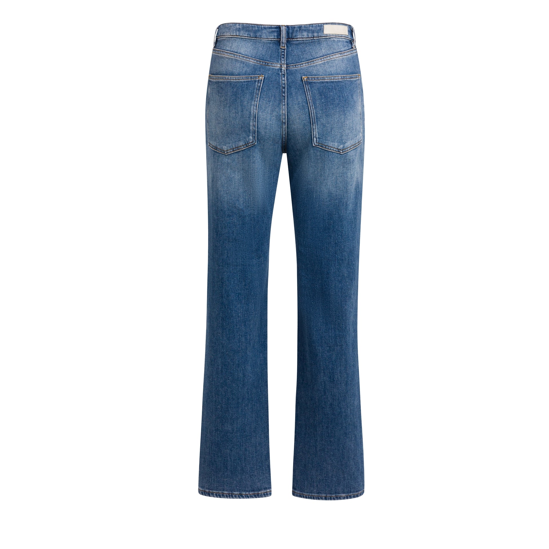 Slim Fit-Jeans mit geradem Bein
