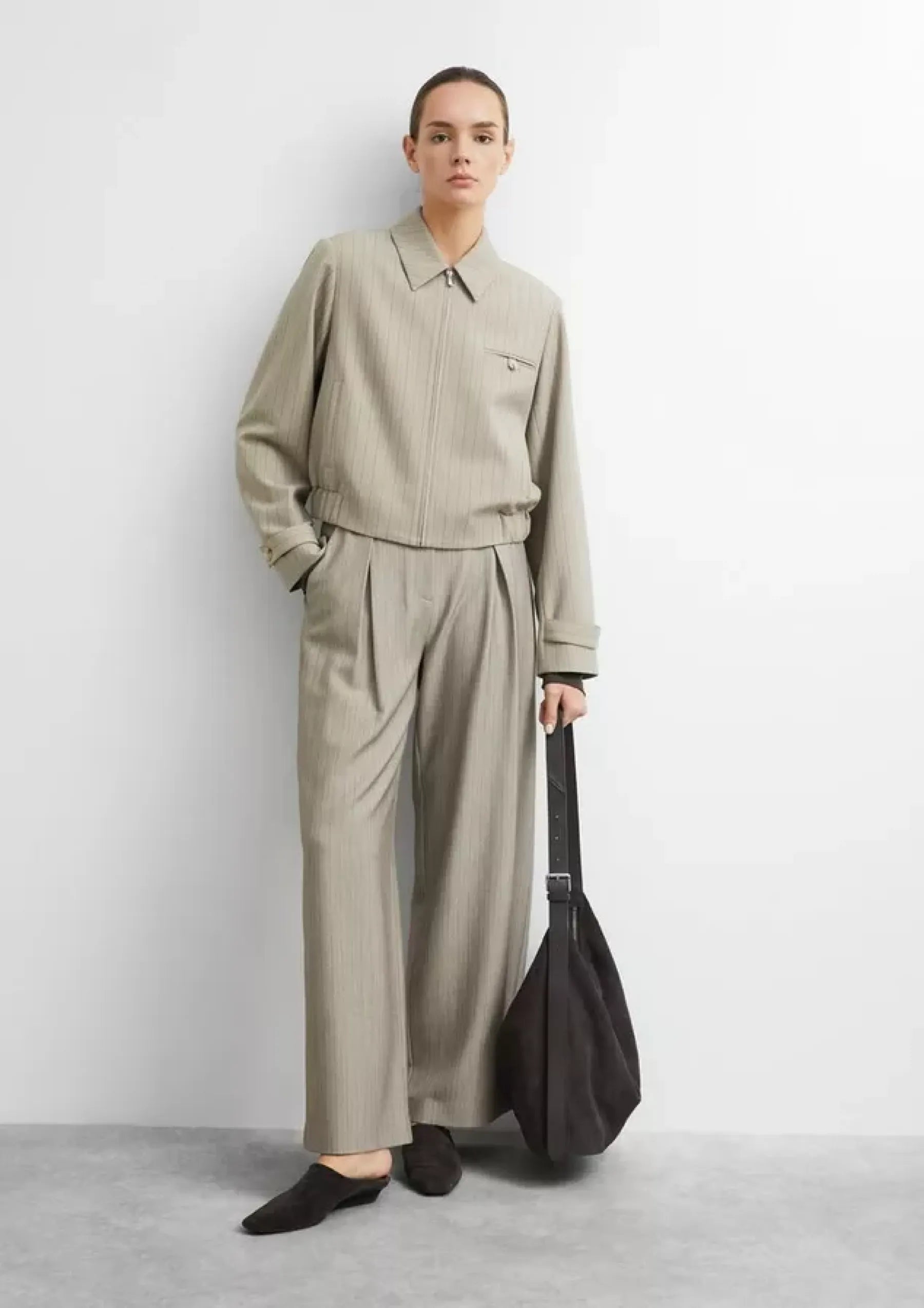 Blouson im Boxy Fit