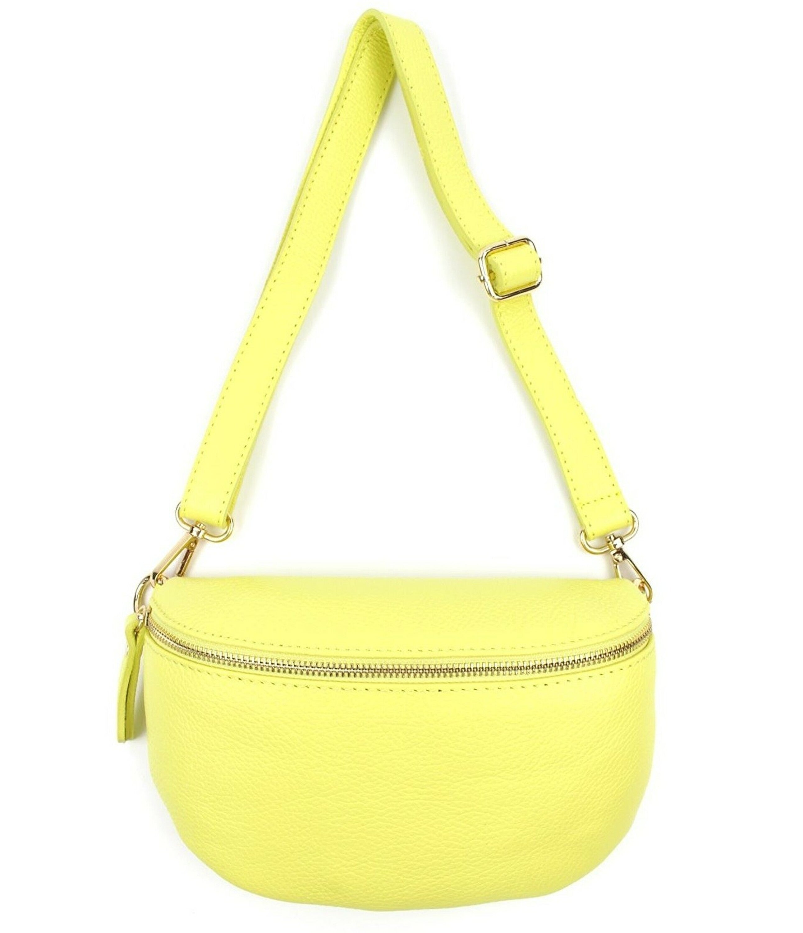 Goose Flash Taschen  Limegelb/Gold