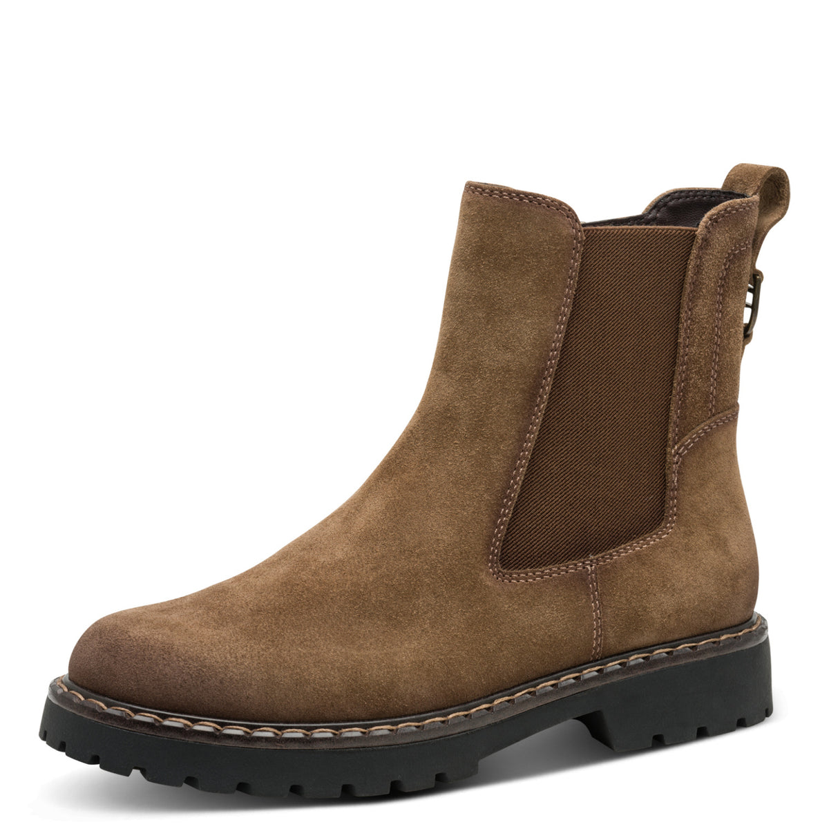 Chelsea Boot aus Veloursleder