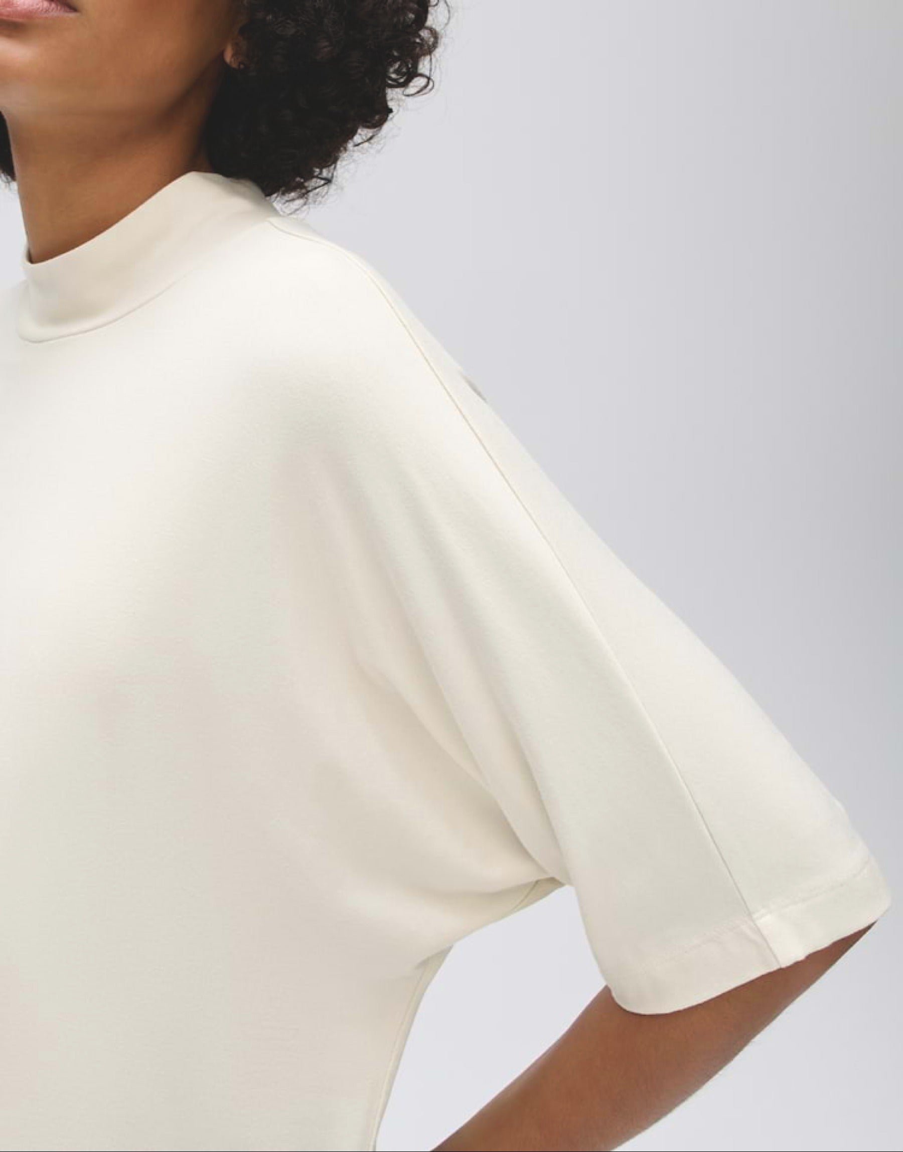 Jerseyshirt aus Viskose Mix