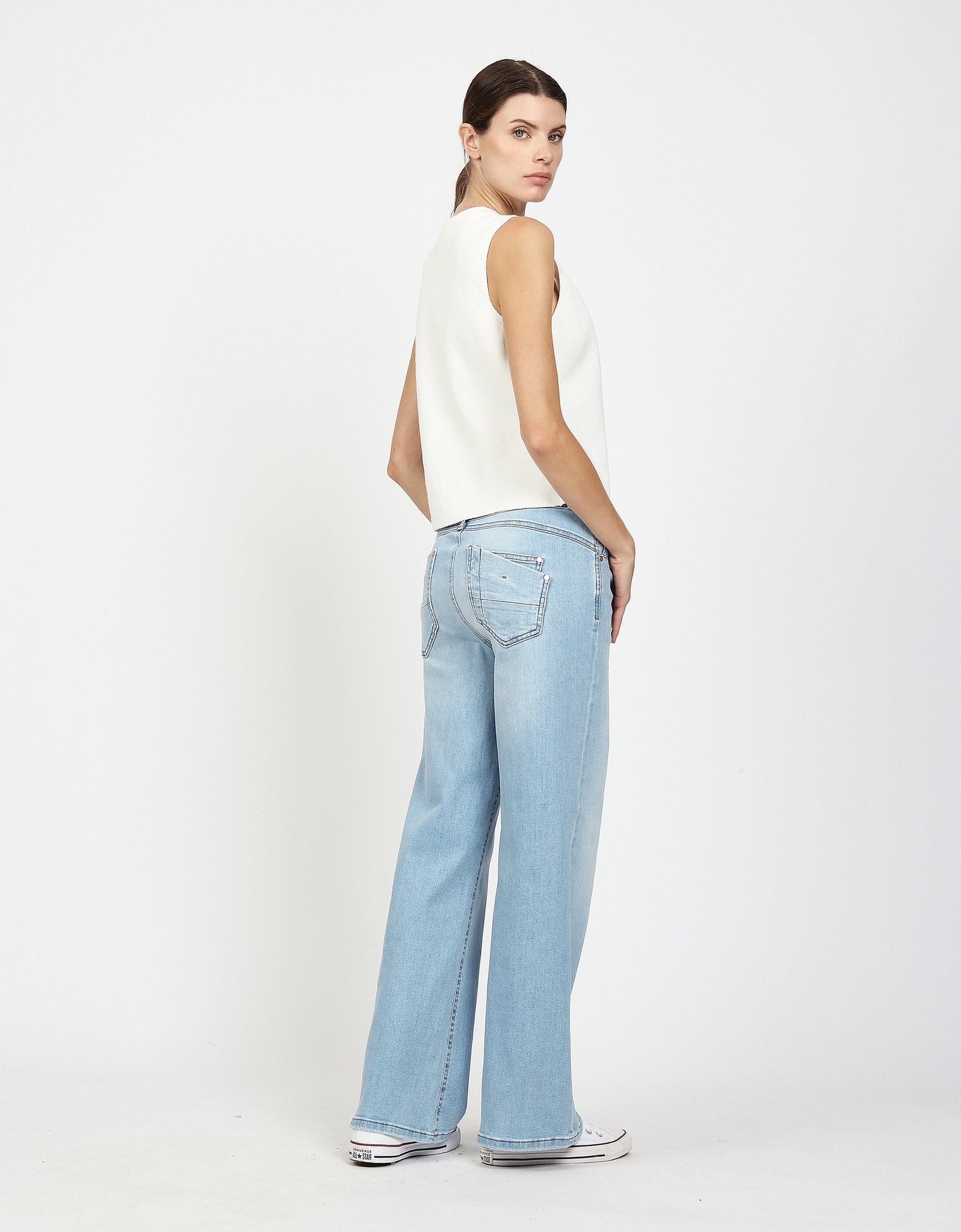 Gang Wide Leg Chilled Blue
