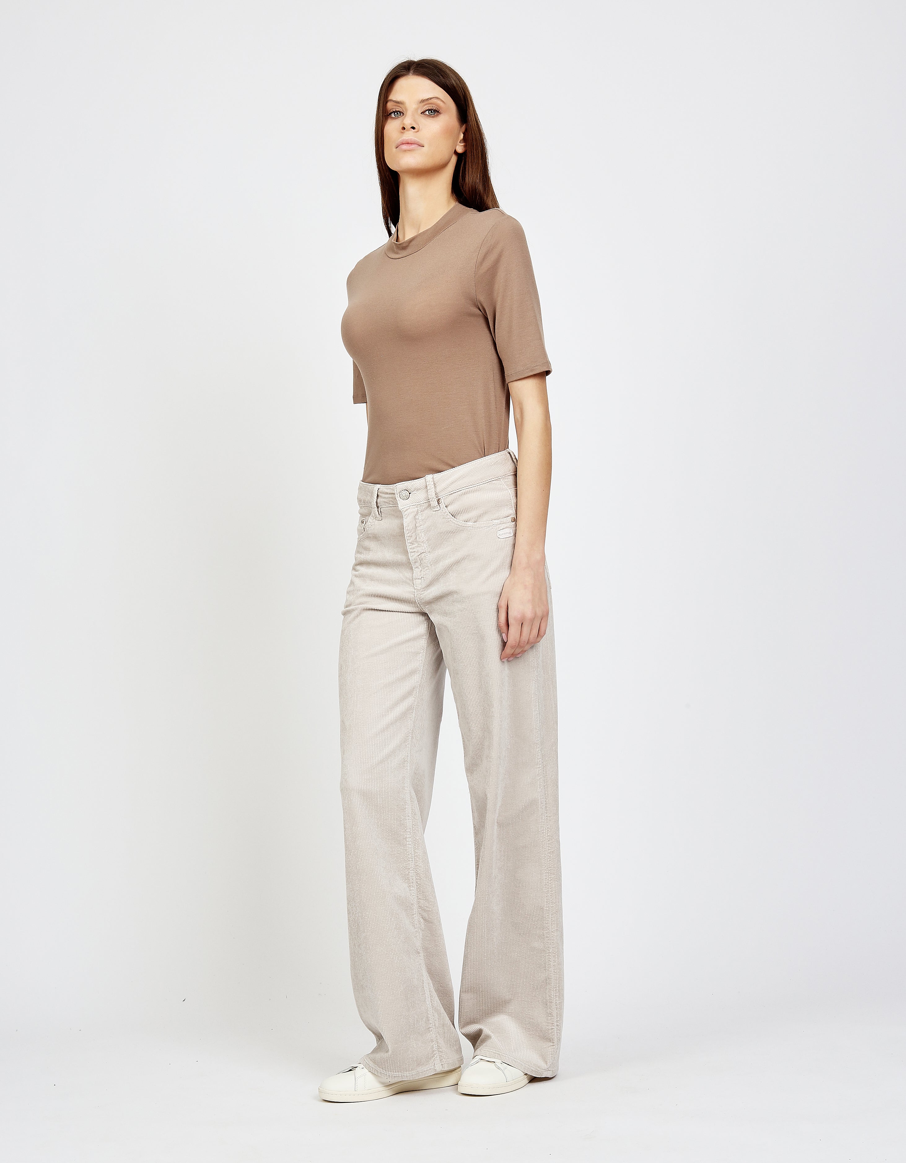 Gang Hosen Silver Grey