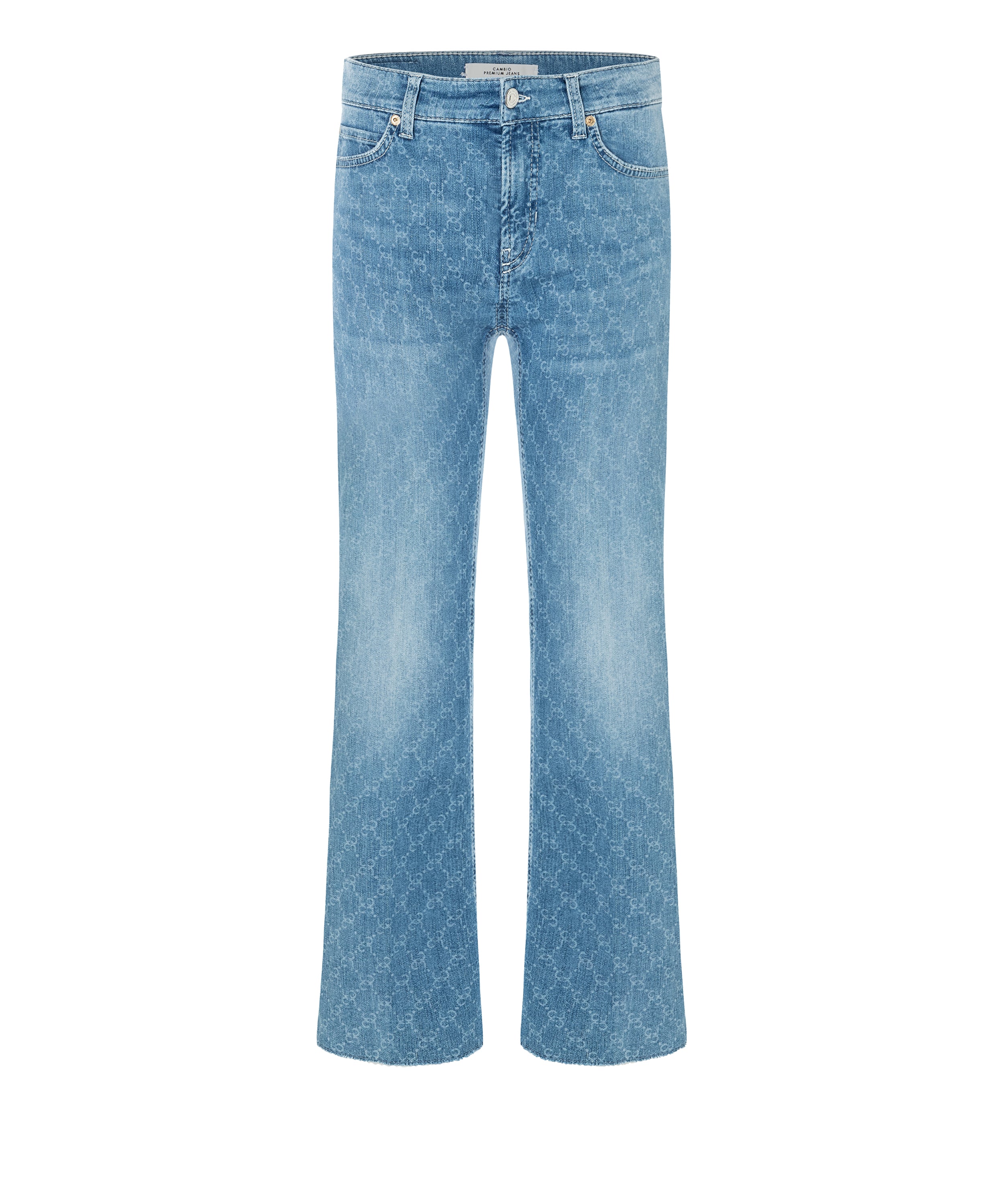 Cambio Skinny Fit Allover Minimal Laser