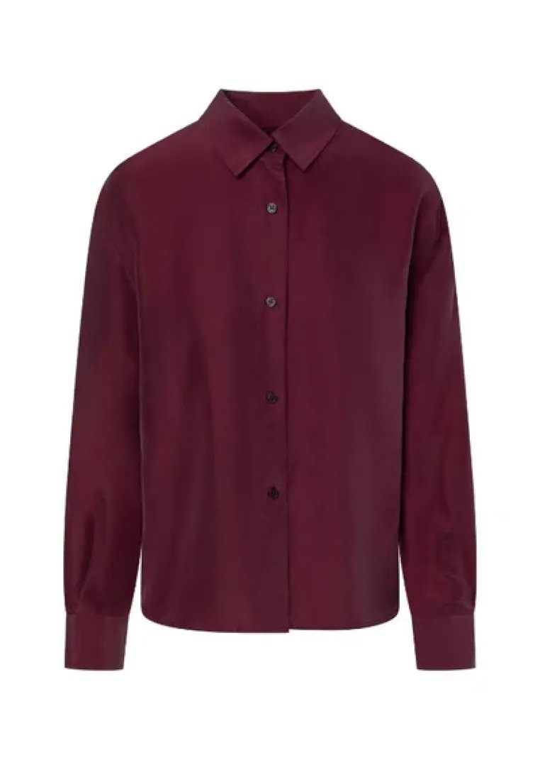 0039 Italy Blusen Burgundy