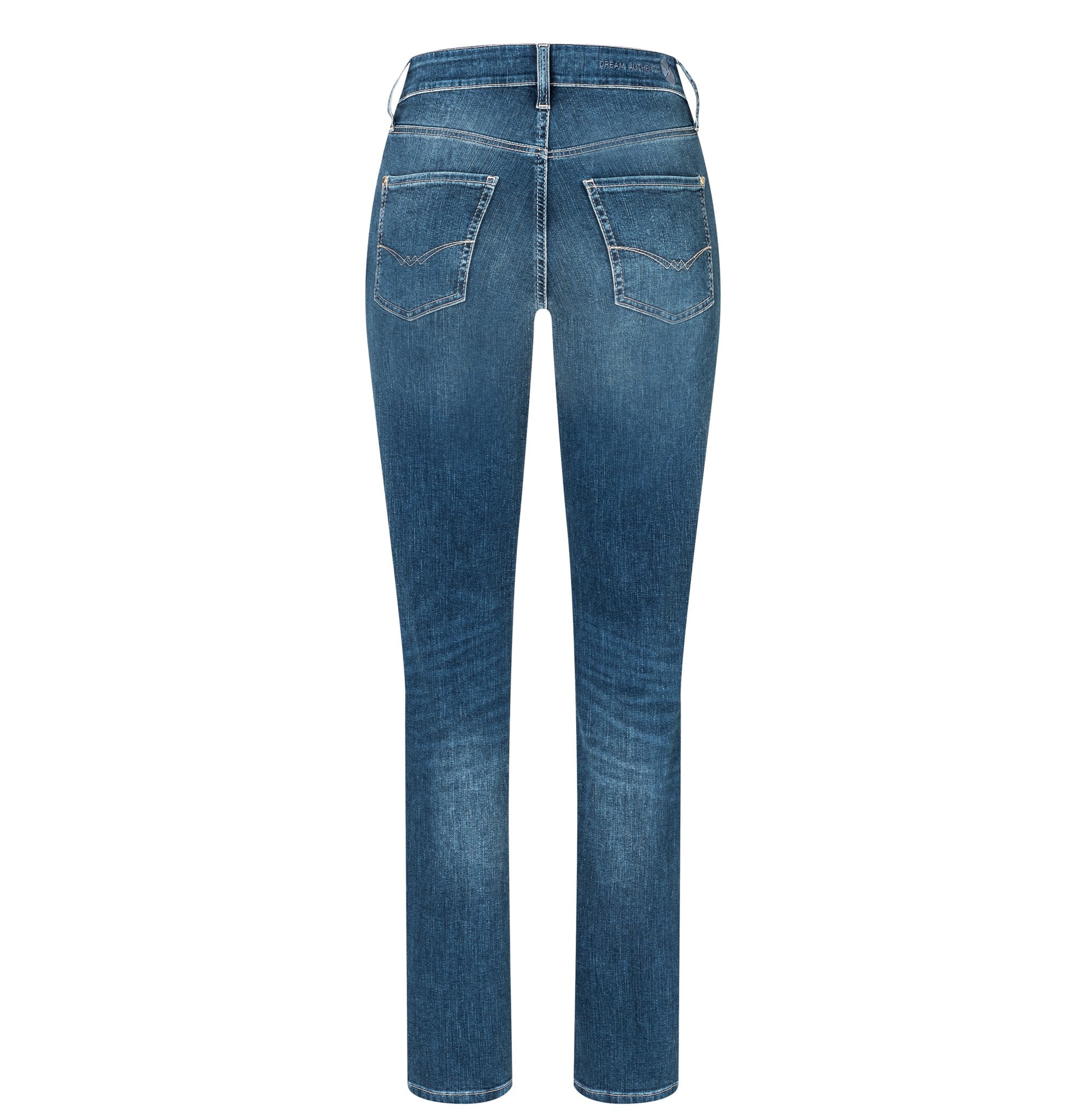 MAC Skinny Fit Medium Blue Basic Wash