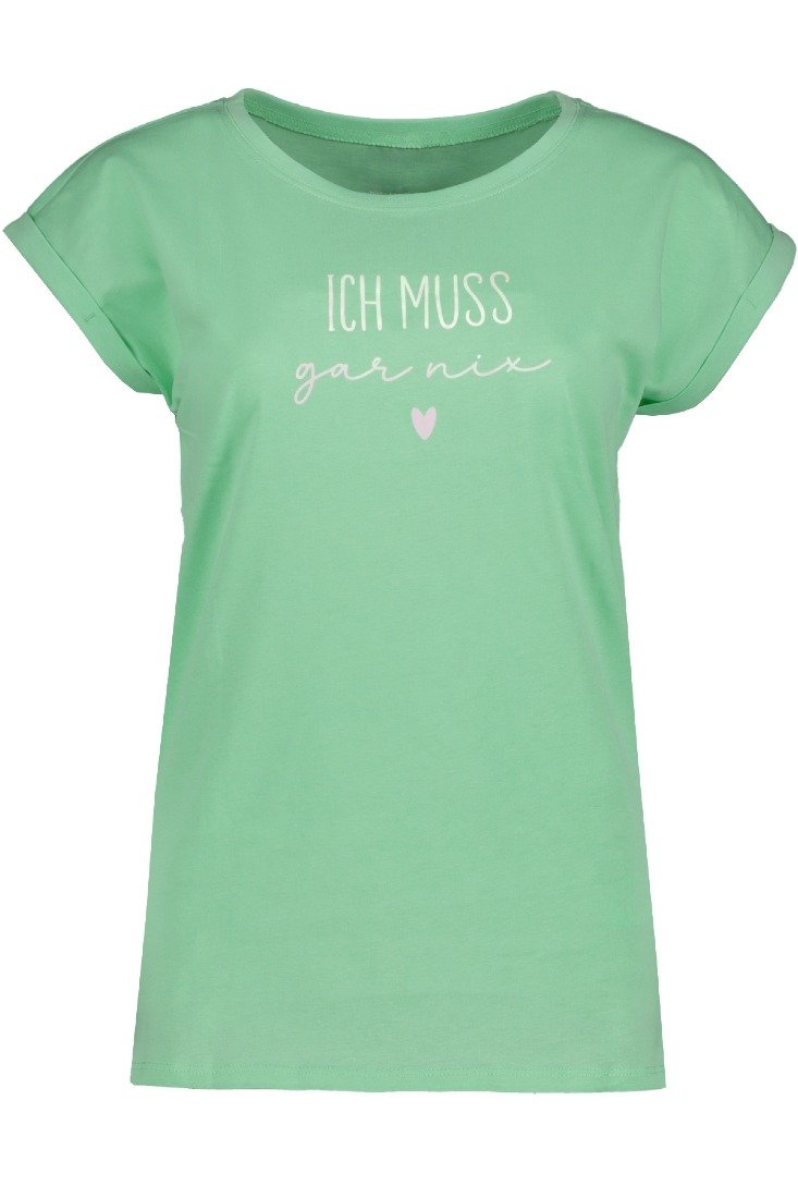 be famous T-Shirts Neo Mint - Gloss White