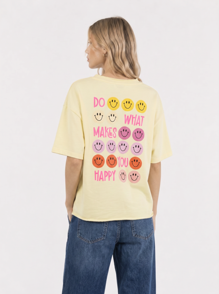 T-Shirt Happy