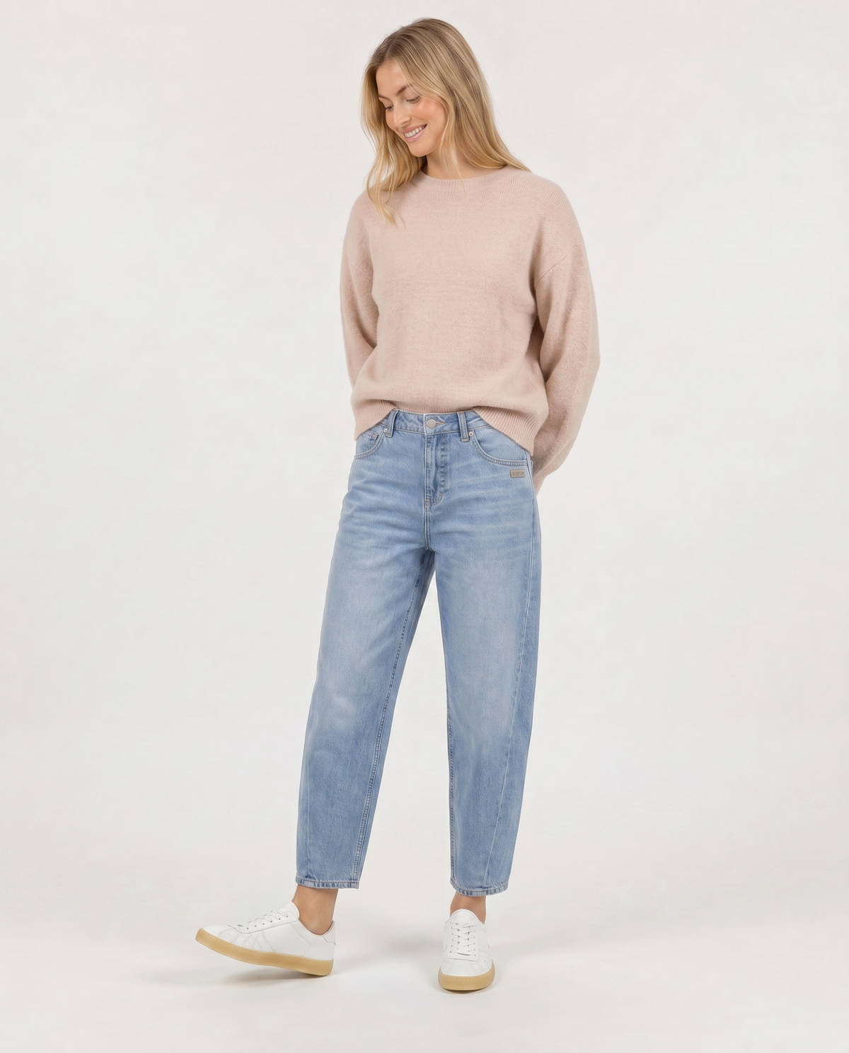 Goose Flash Strickpullover Beige
