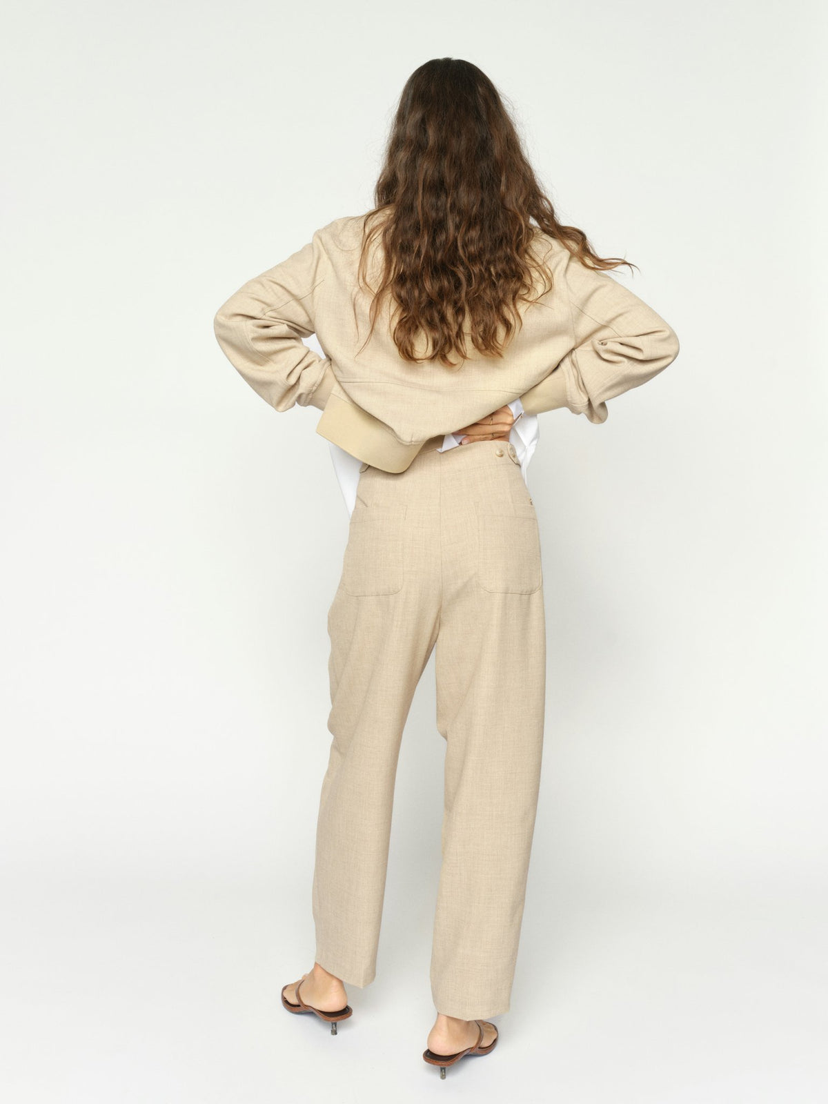 Mos Mosh Business-Hosen Twill