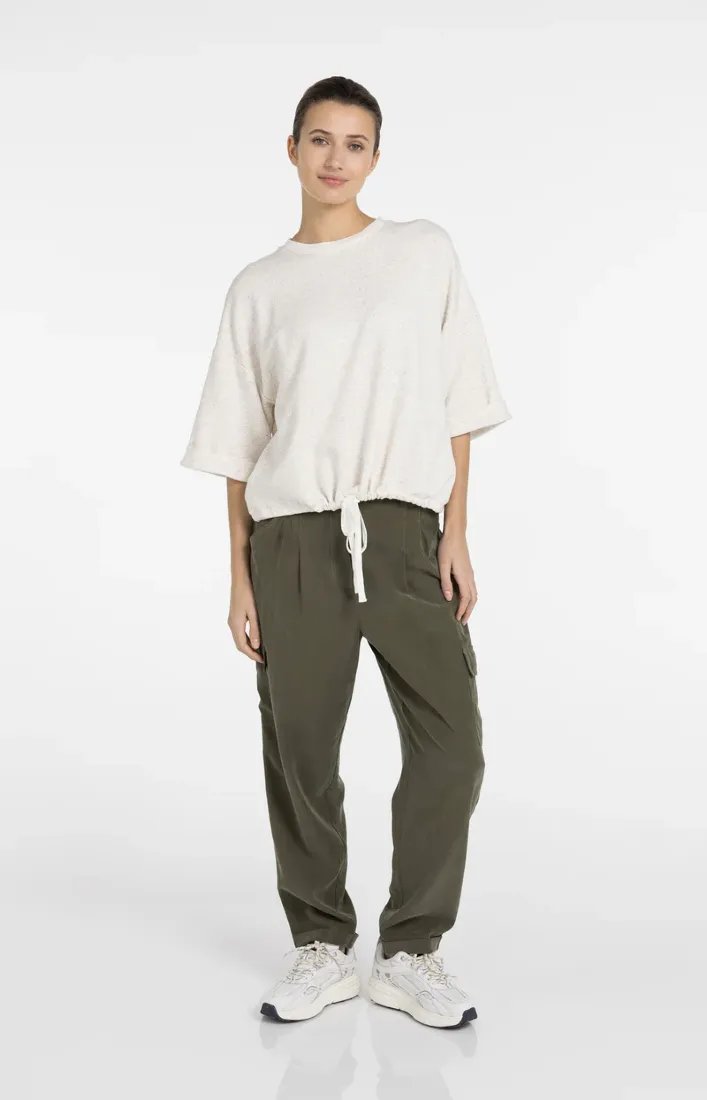 Sweatshirt mit Umschlag