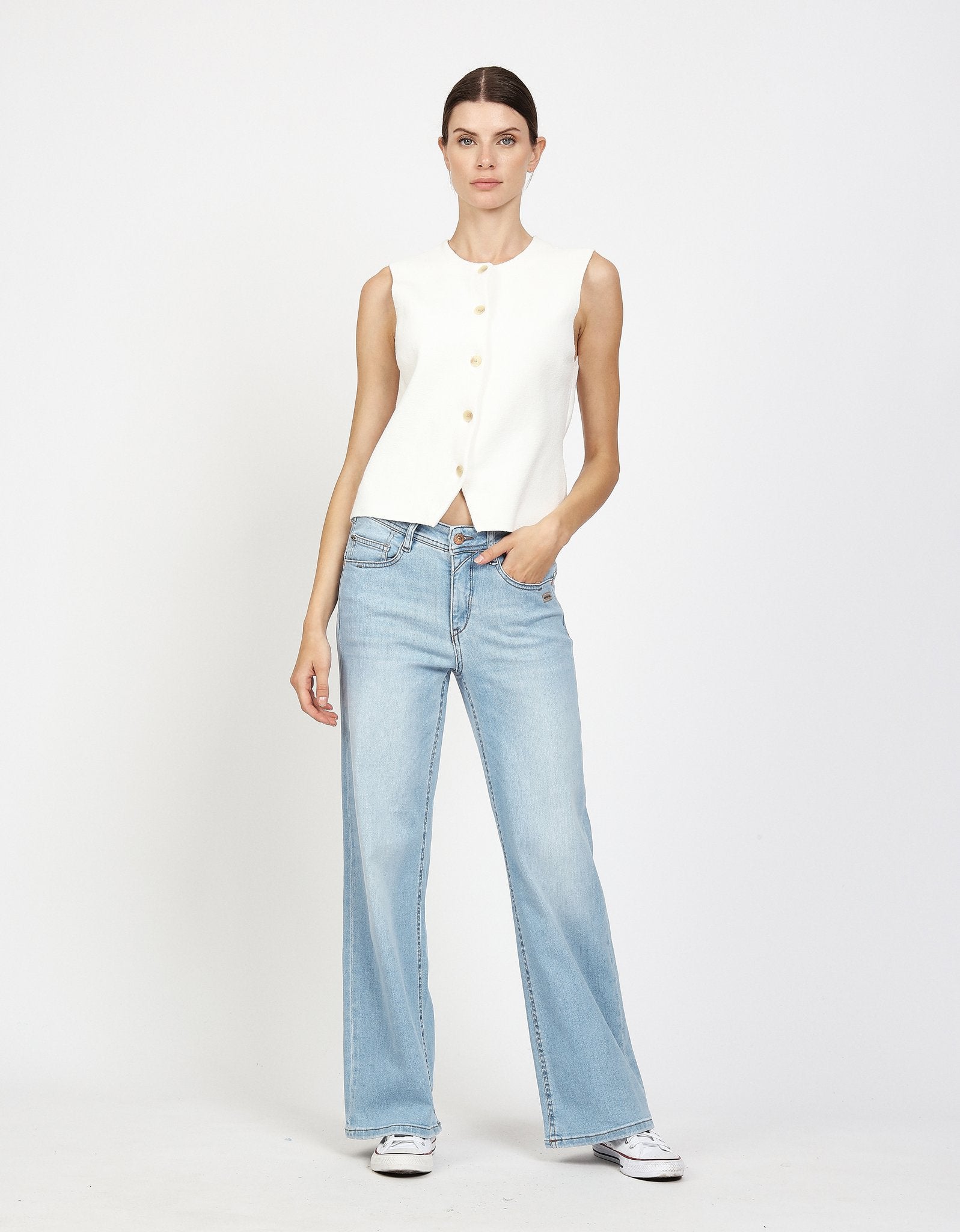 Gang Wide Leg Chilled Blue