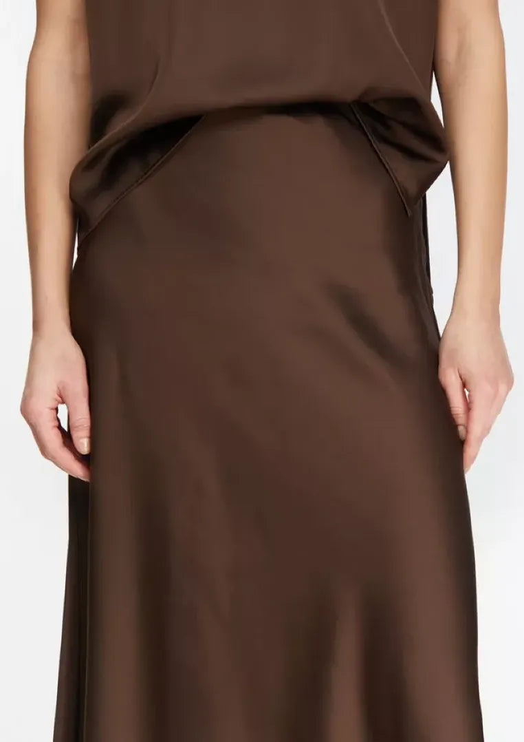 Rock aus Satin