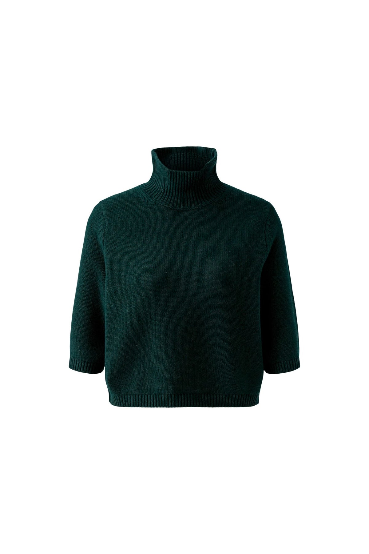 Strickpullover mit Stehkragen
