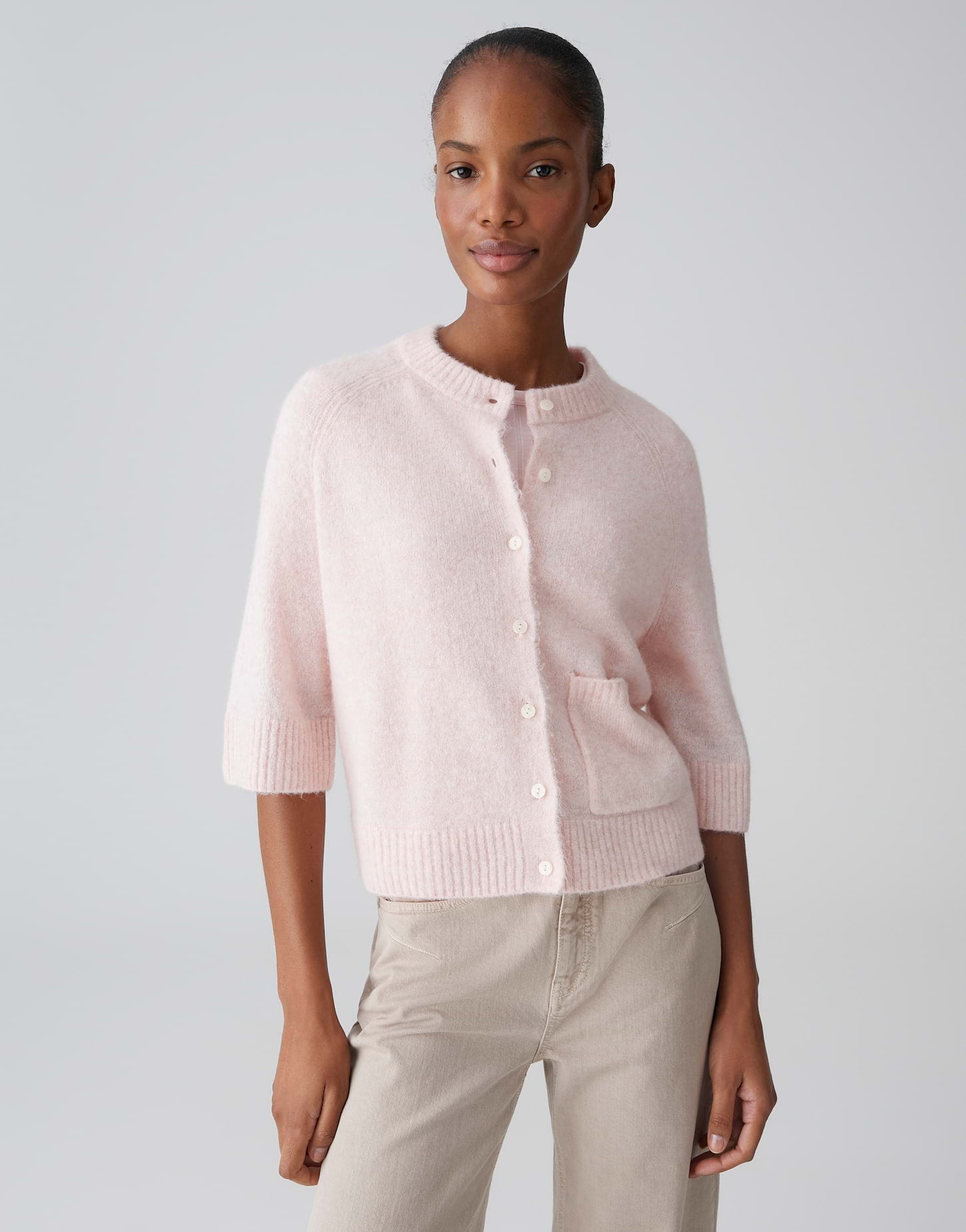 Opus Strickjacken Rose Tint