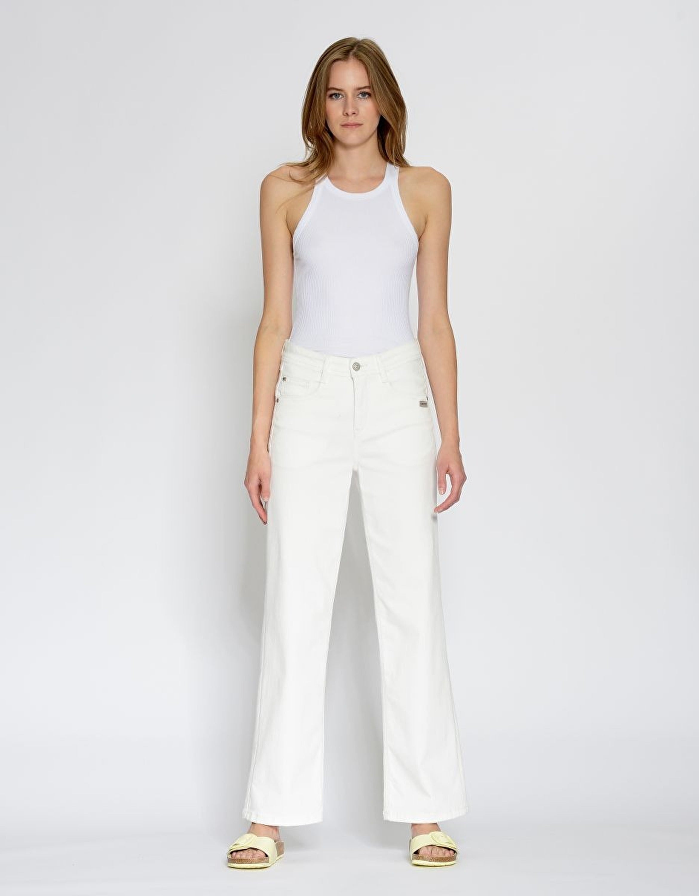 Gang Wide Leg Off White