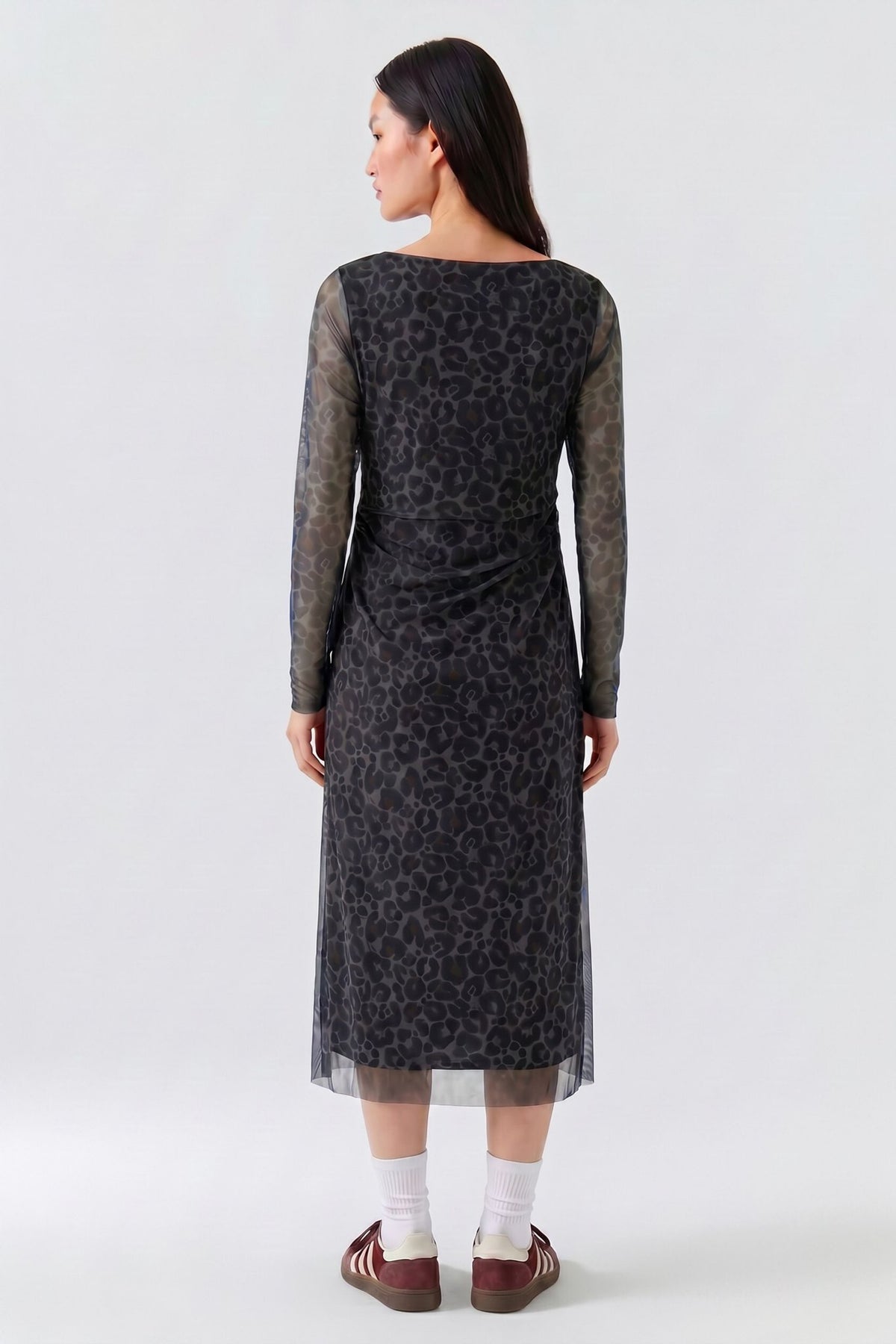 Kleid mit Leopardenprint