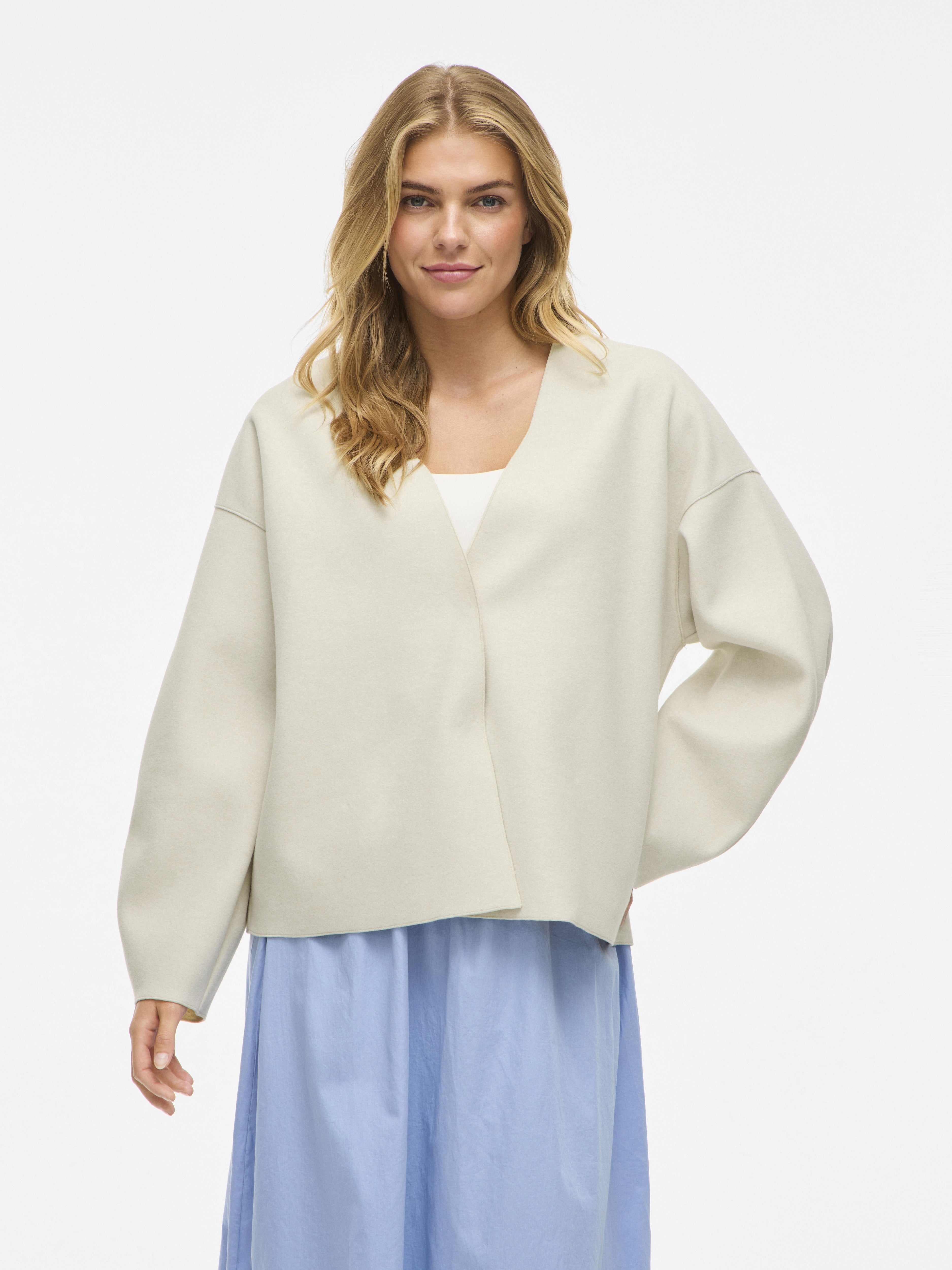 VILA Jacken Super Light Natural Melan