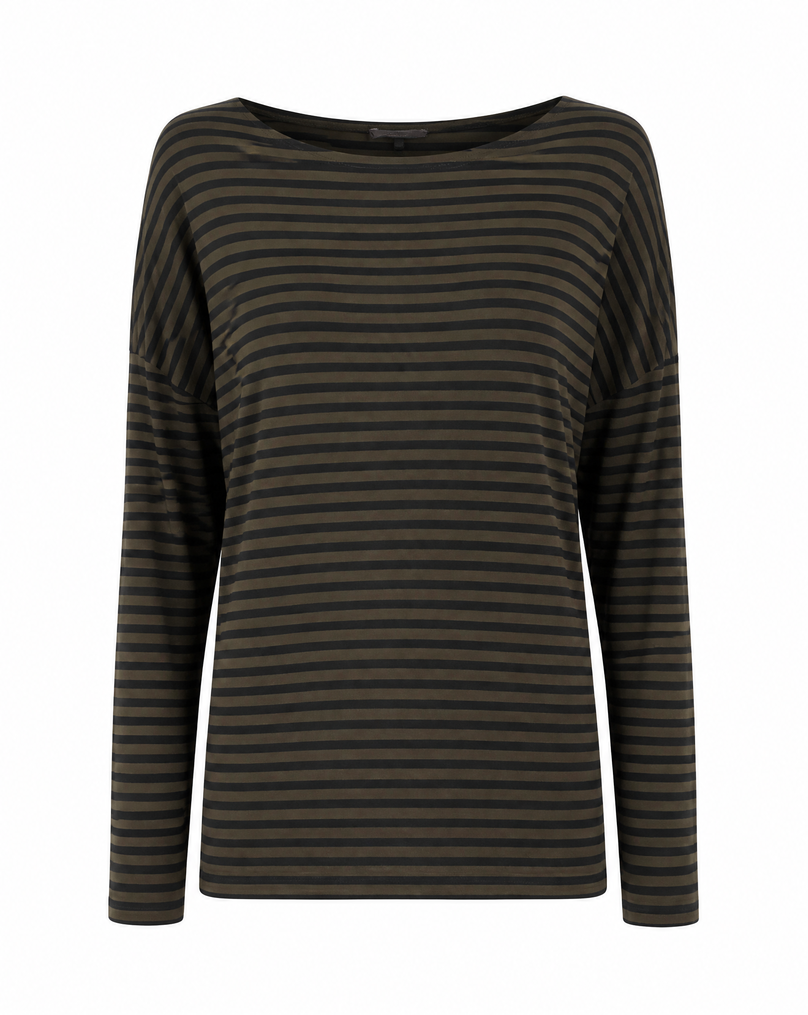 Sweatshirt mit U-Boot-Ausschnitt