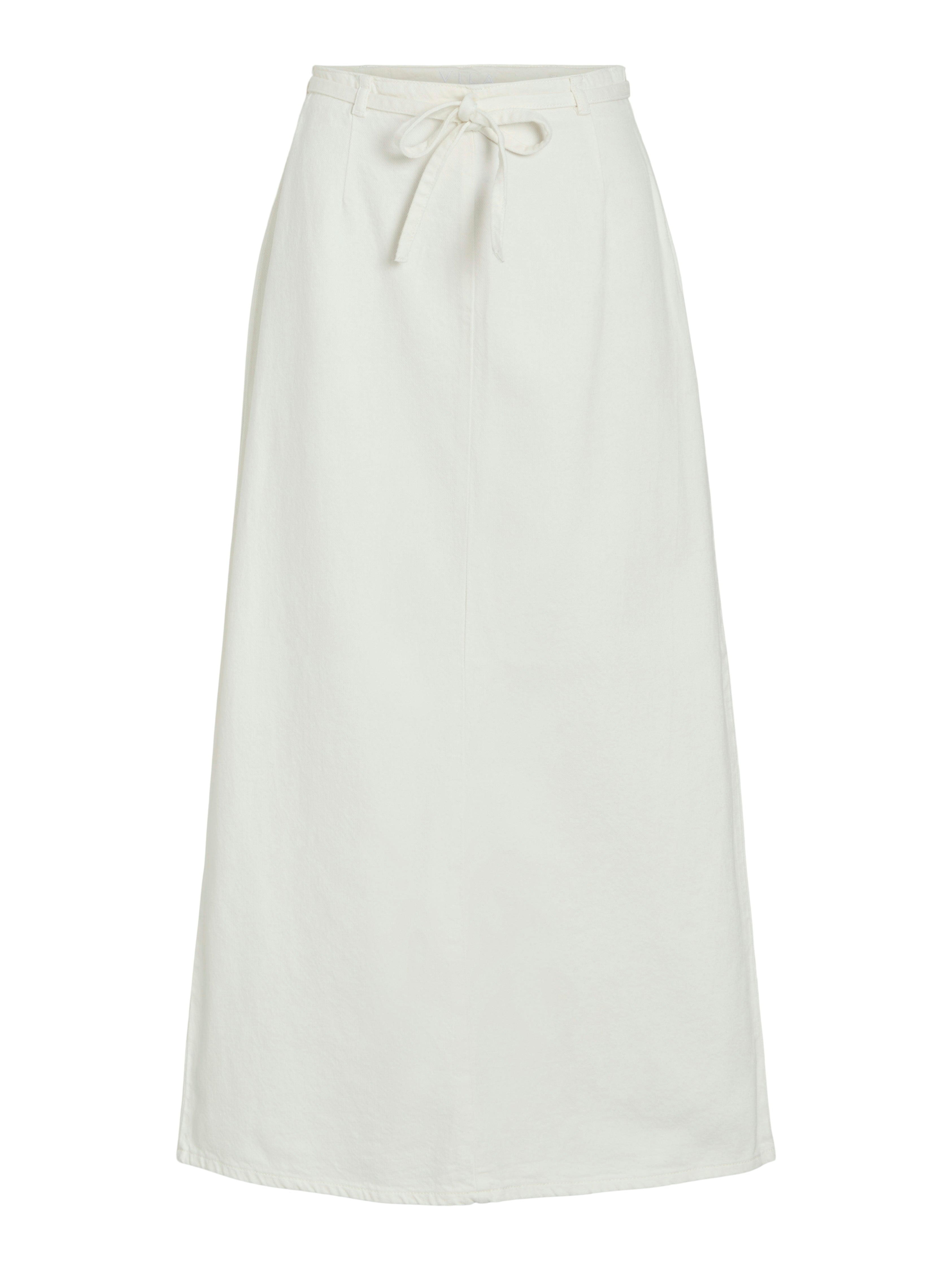 VILA Röcke White Denim