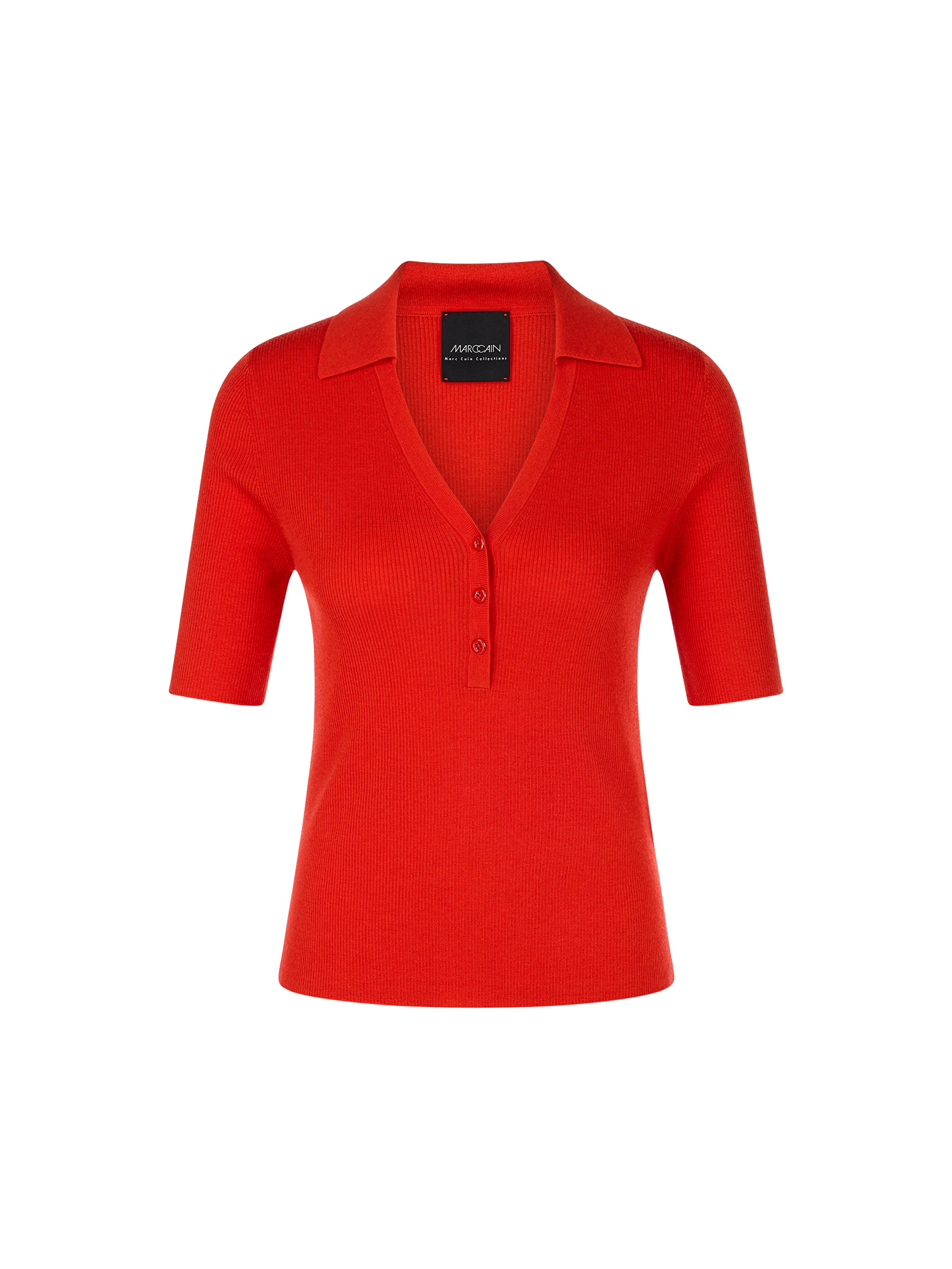 MarcCain Collections Polos Fire Red