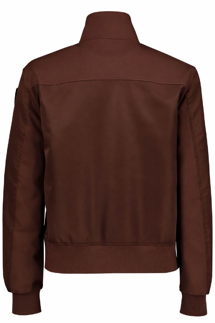 Blauer Bomberjacken Brown A