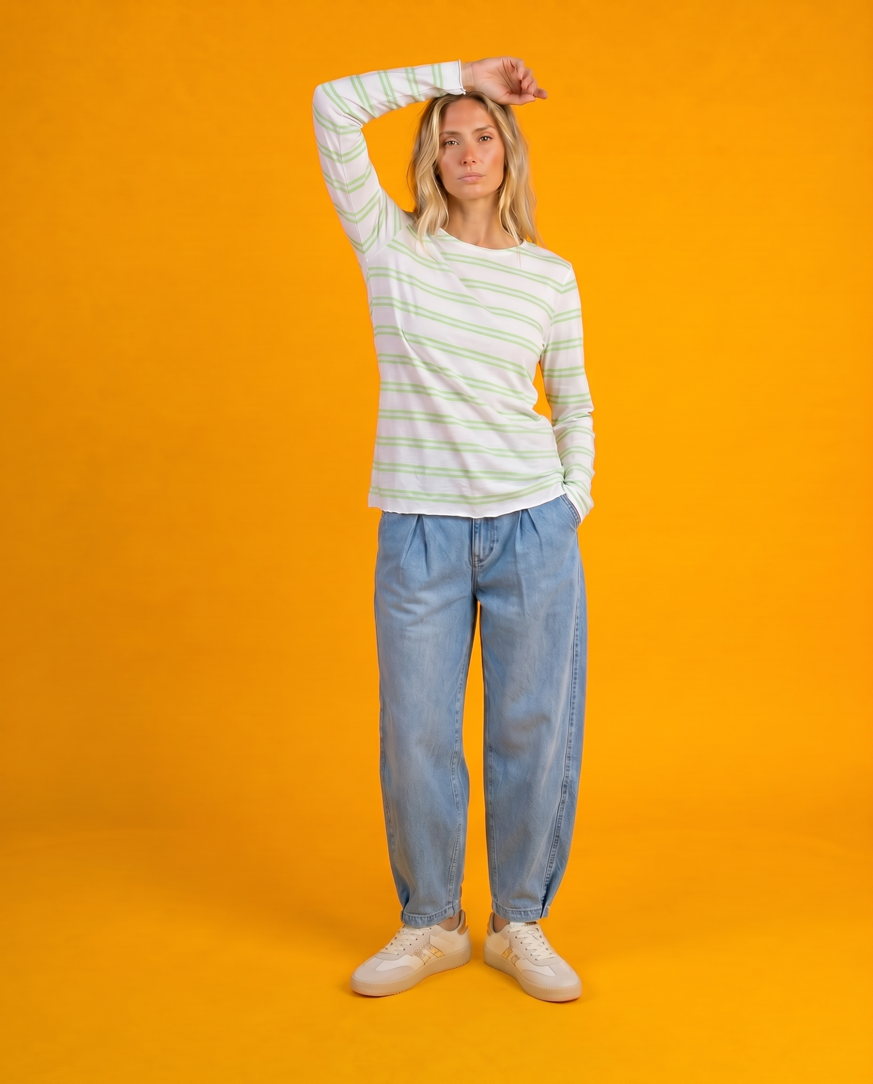 Longsleeve mit Streifen
