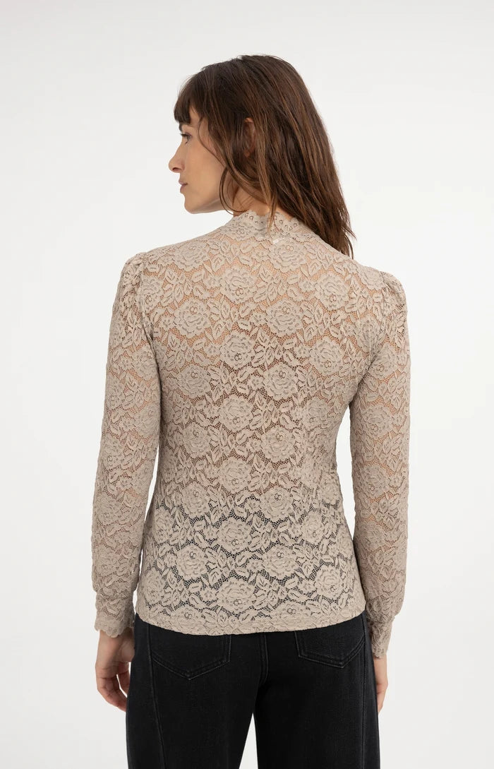 Longsleeve aus Spitze