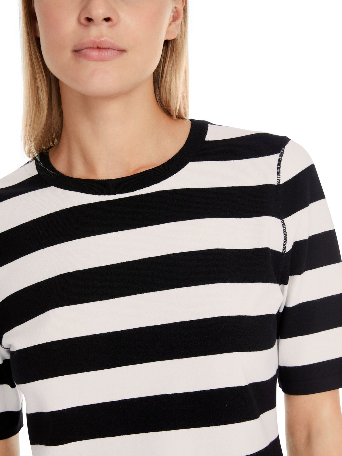 MarcCain Additions Strickpullover White And Black