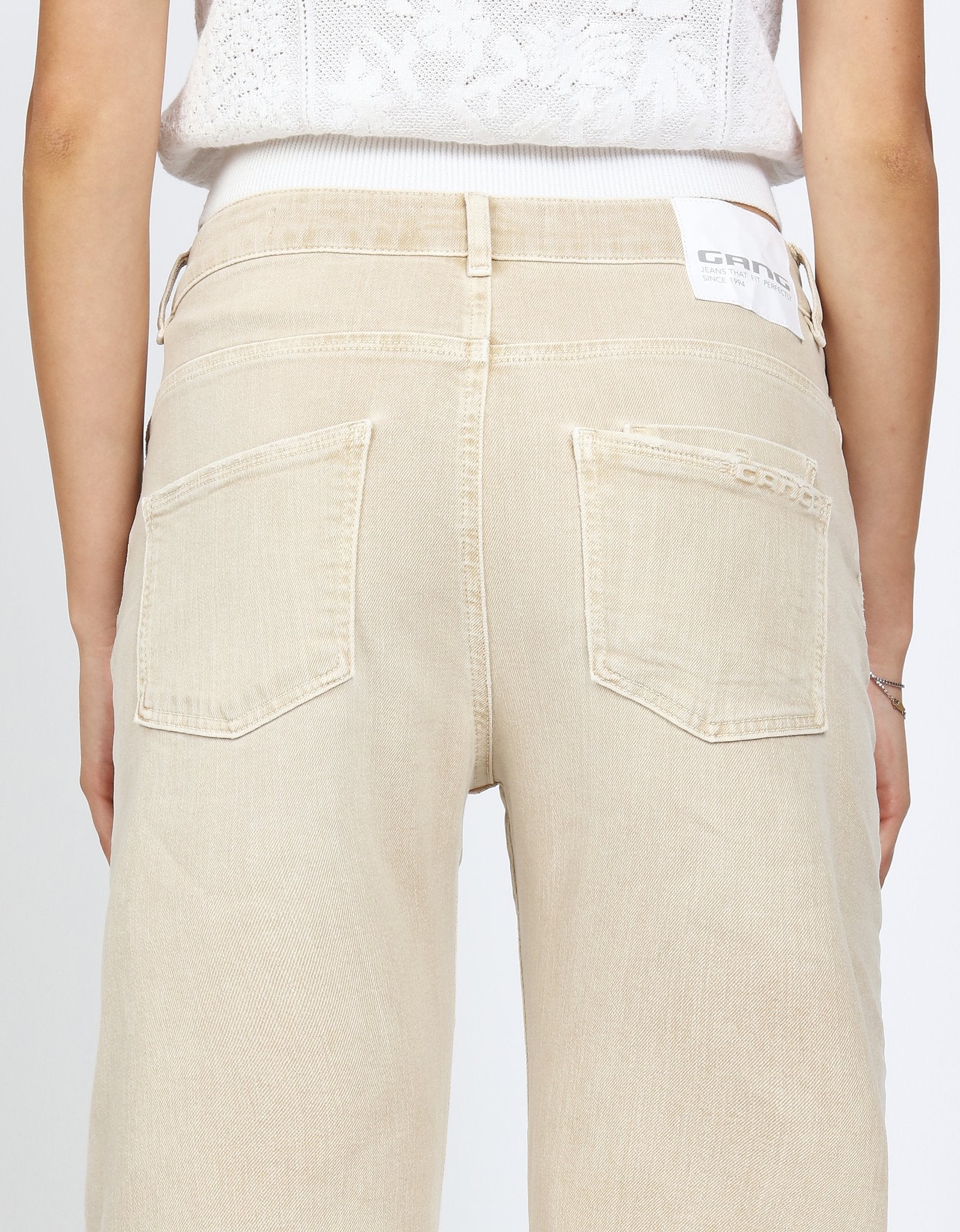 Gang O-Shape Beige Used Wash