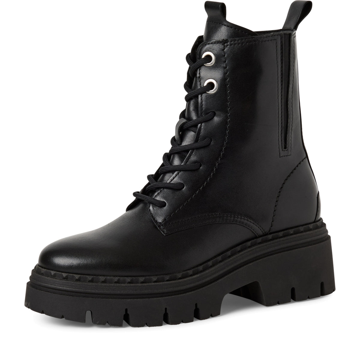 Tamaris Schuhe Black Leather