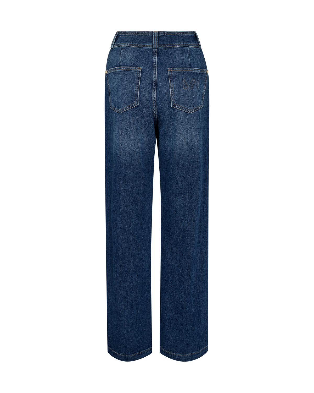 Mos Mosh Wide Leg Dark Blue