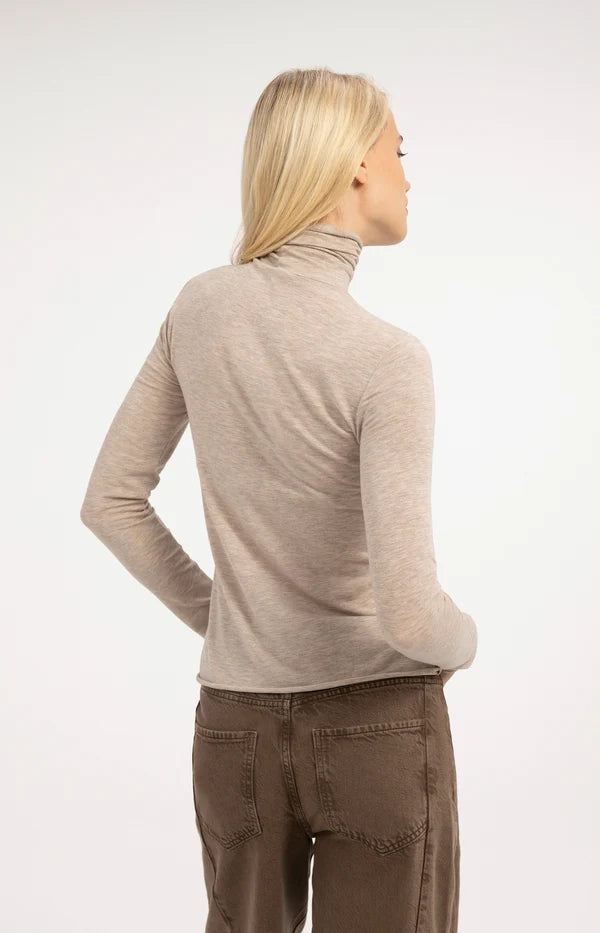 Longsleeve mit Rollkragen