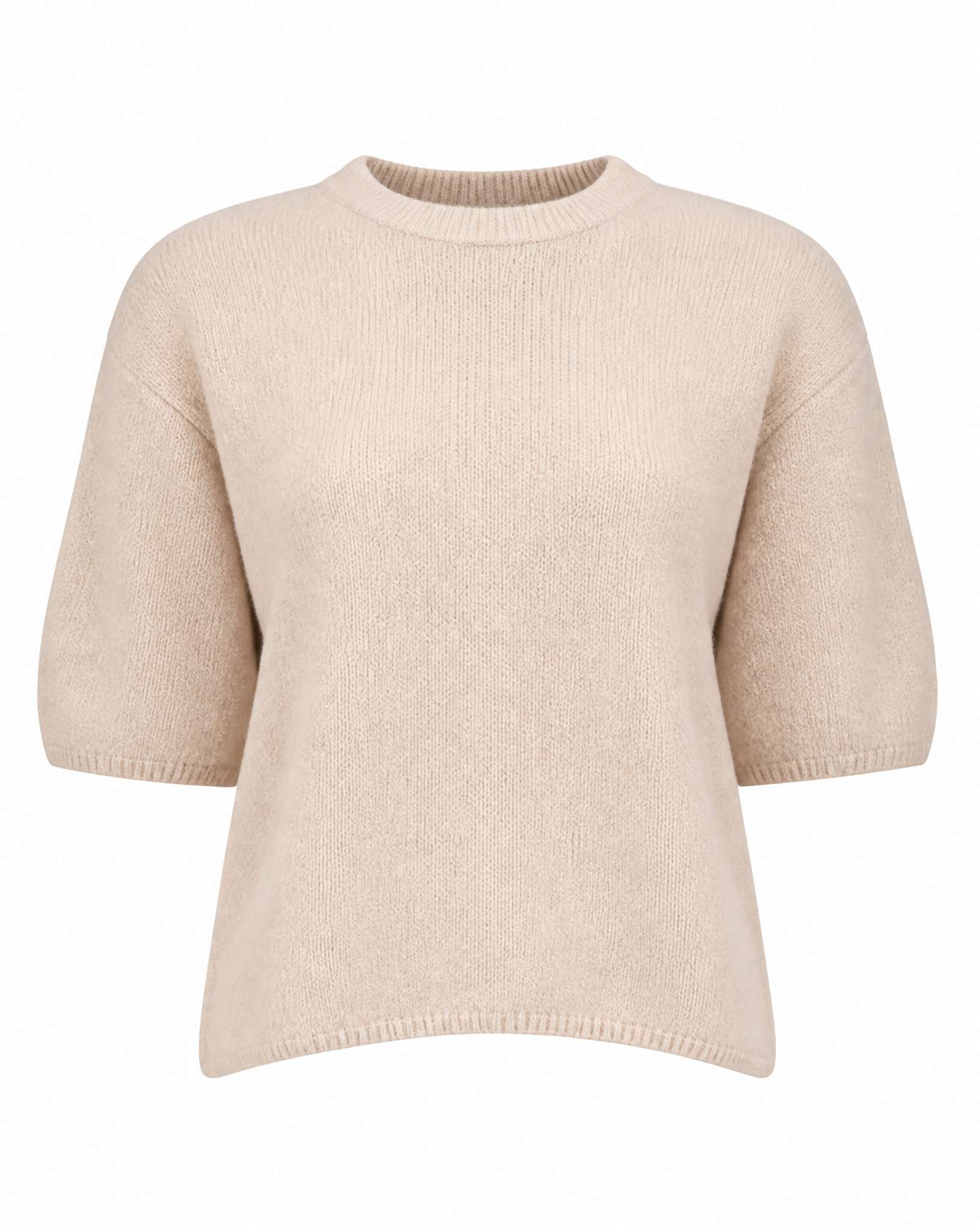 Goose Flash Strickpullover Beige