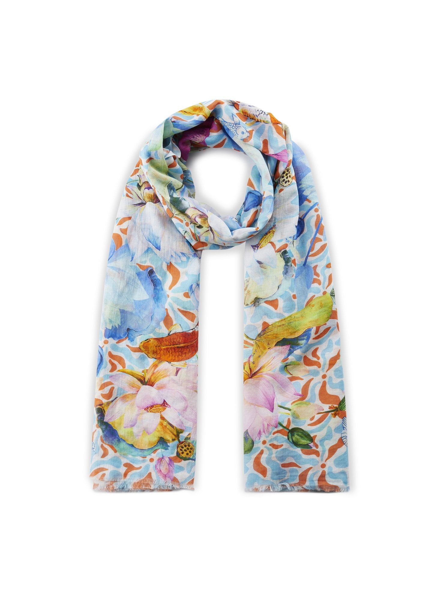 CODELLO Schals Blue Medium