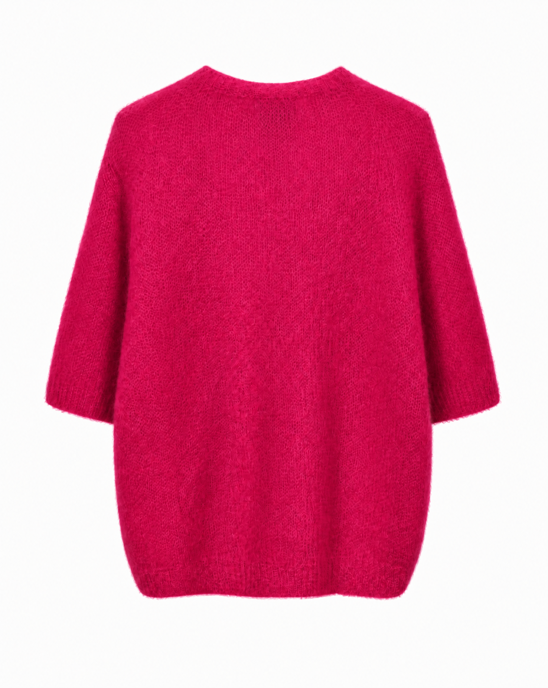 Strickpullover mit Kurzarm