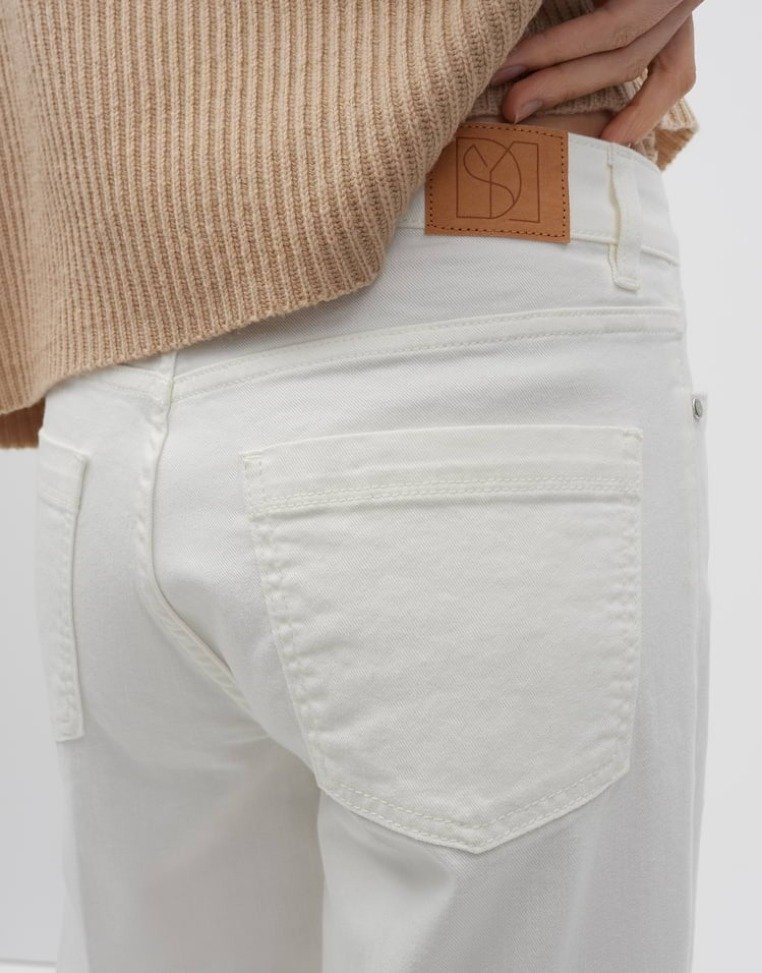 someday Wide Leg Off White