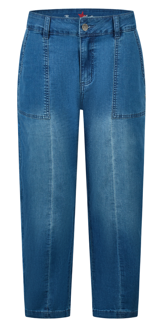 Buena Vista Wide Leg Stormy Denim