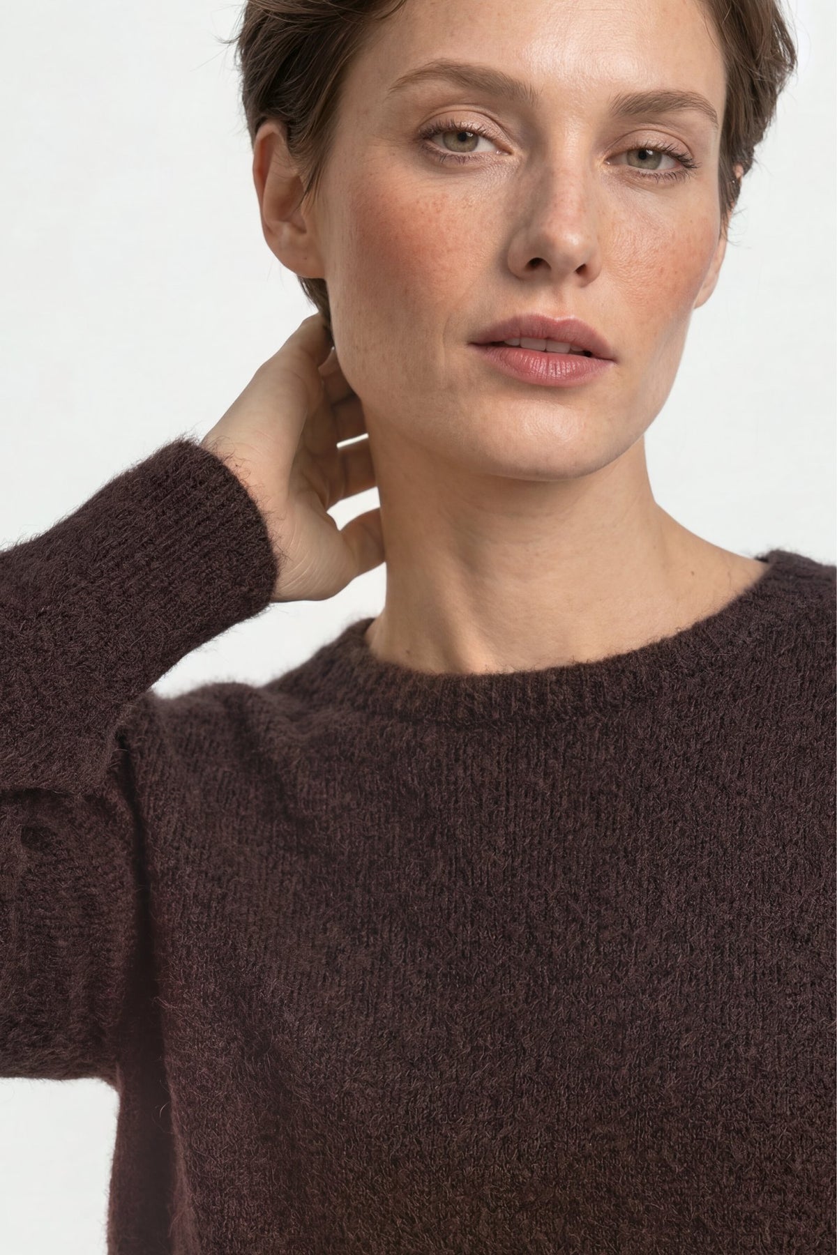 Strickpullover mit Alpaka