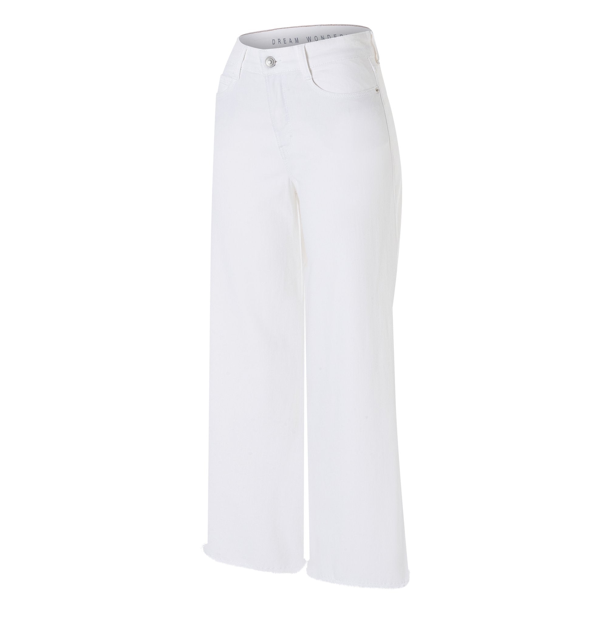 MAC Wide Leg White Denim