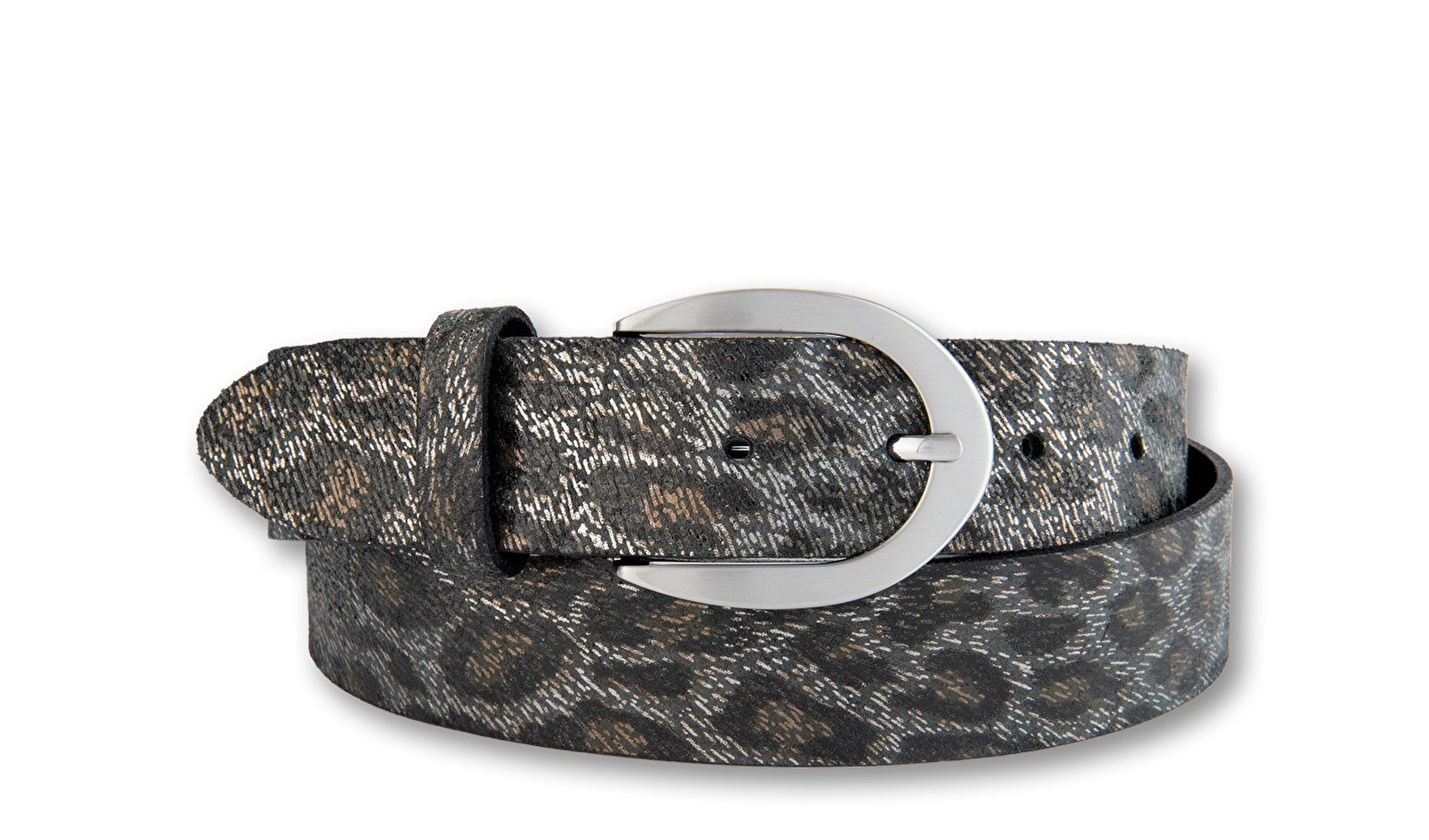 Bernd Götz Gürtel Grau-Silber