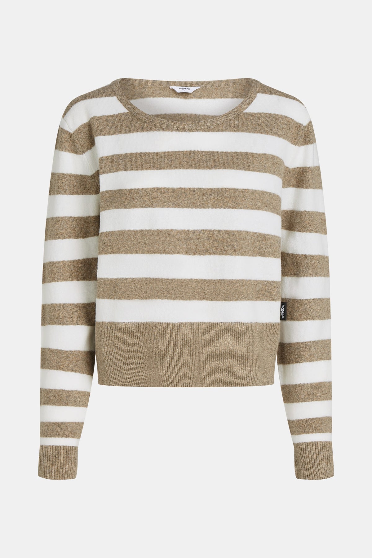 Strickpullover mit Streifen