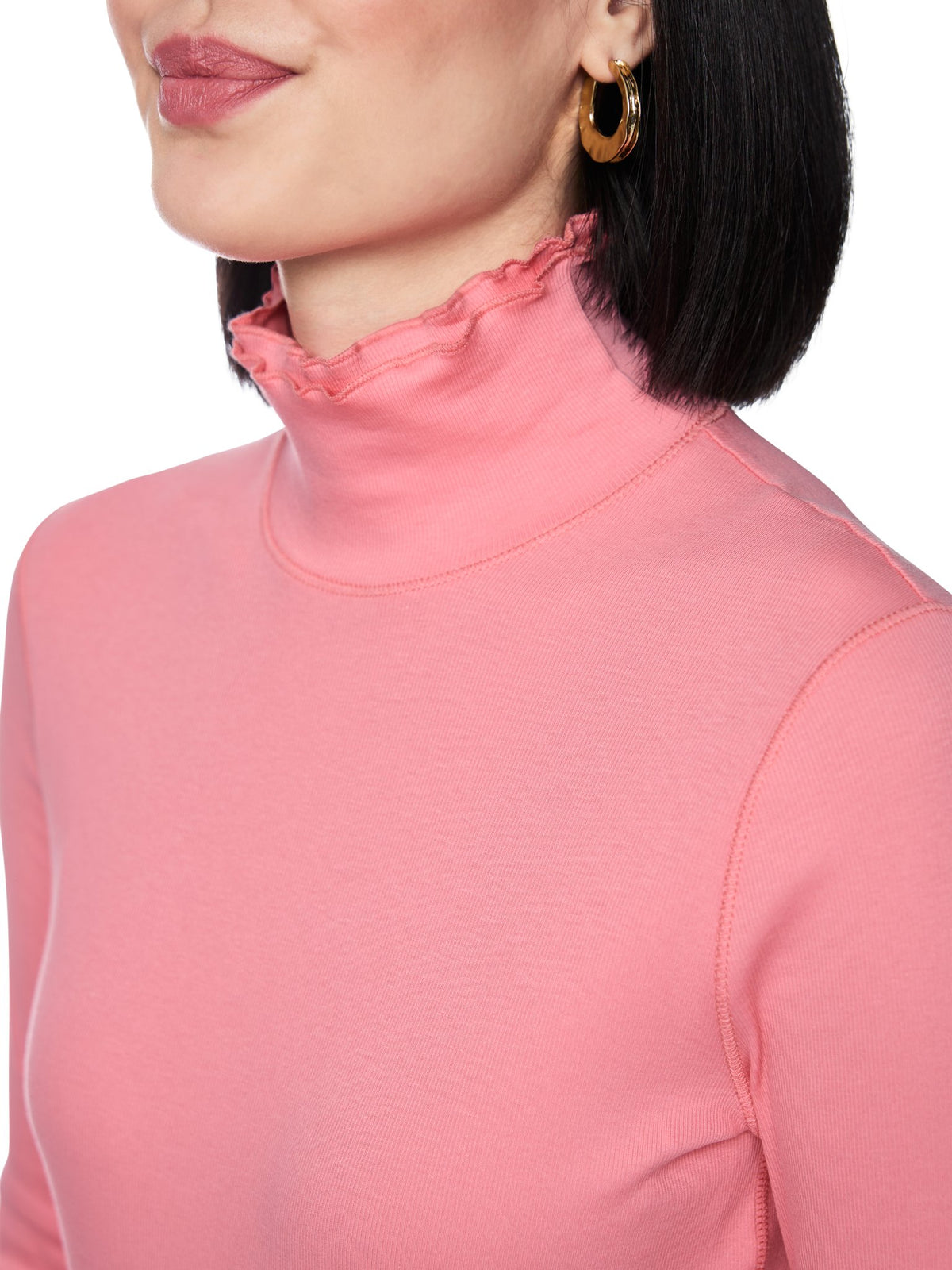 Longsleeve mit Rollkragen