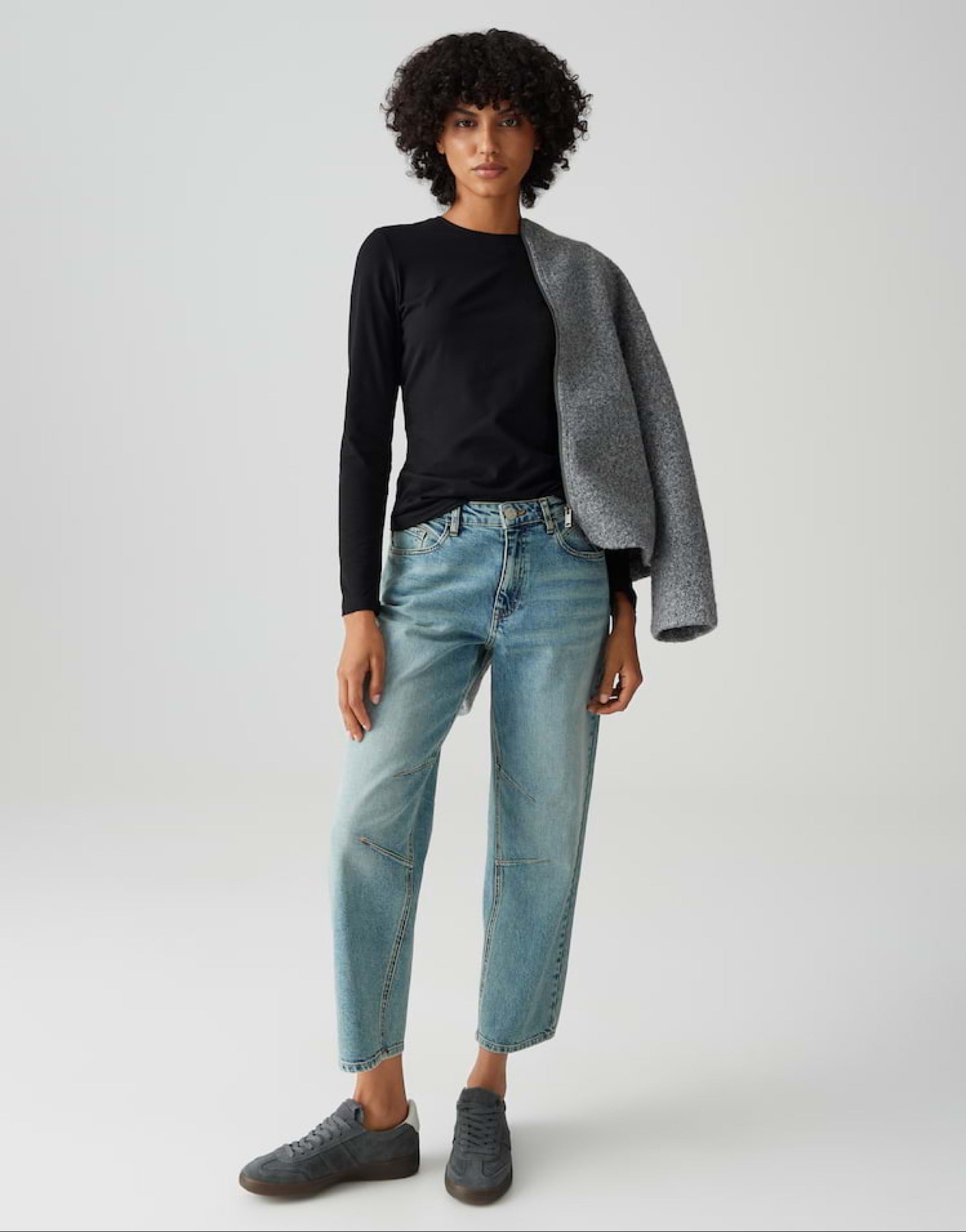 SMILLA Slim Longsleeve aus Jersey